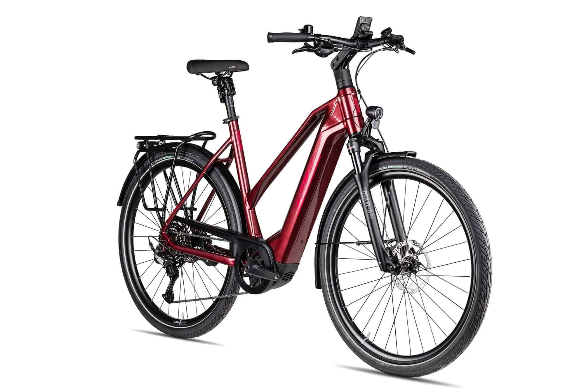 KTM Macina STYLE PRO Trapez 2025 56 cm | darkred/berry grey