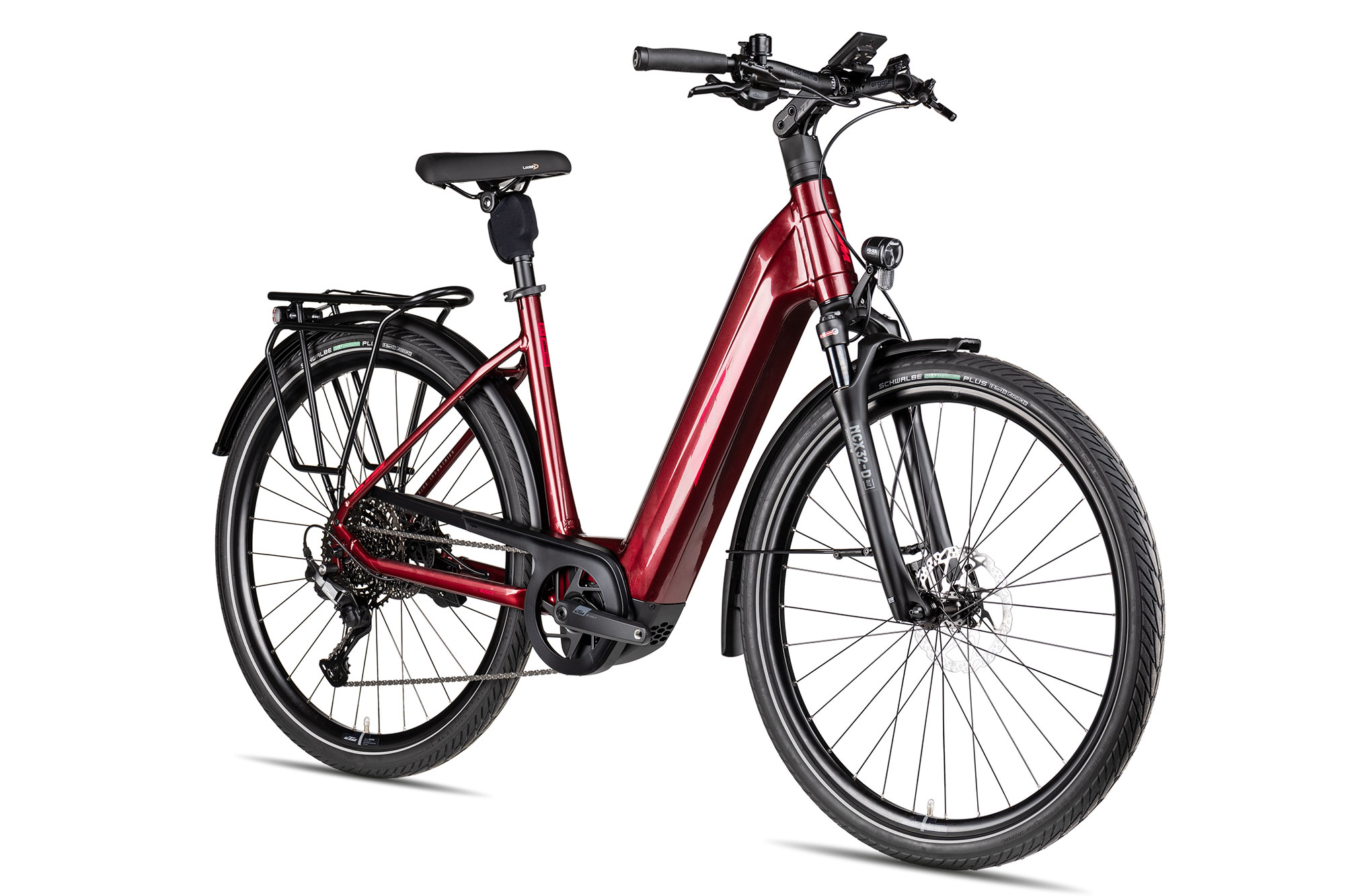 KTM Macina STYLE PRO Wave 2025 56 cm | darkred/berry grey