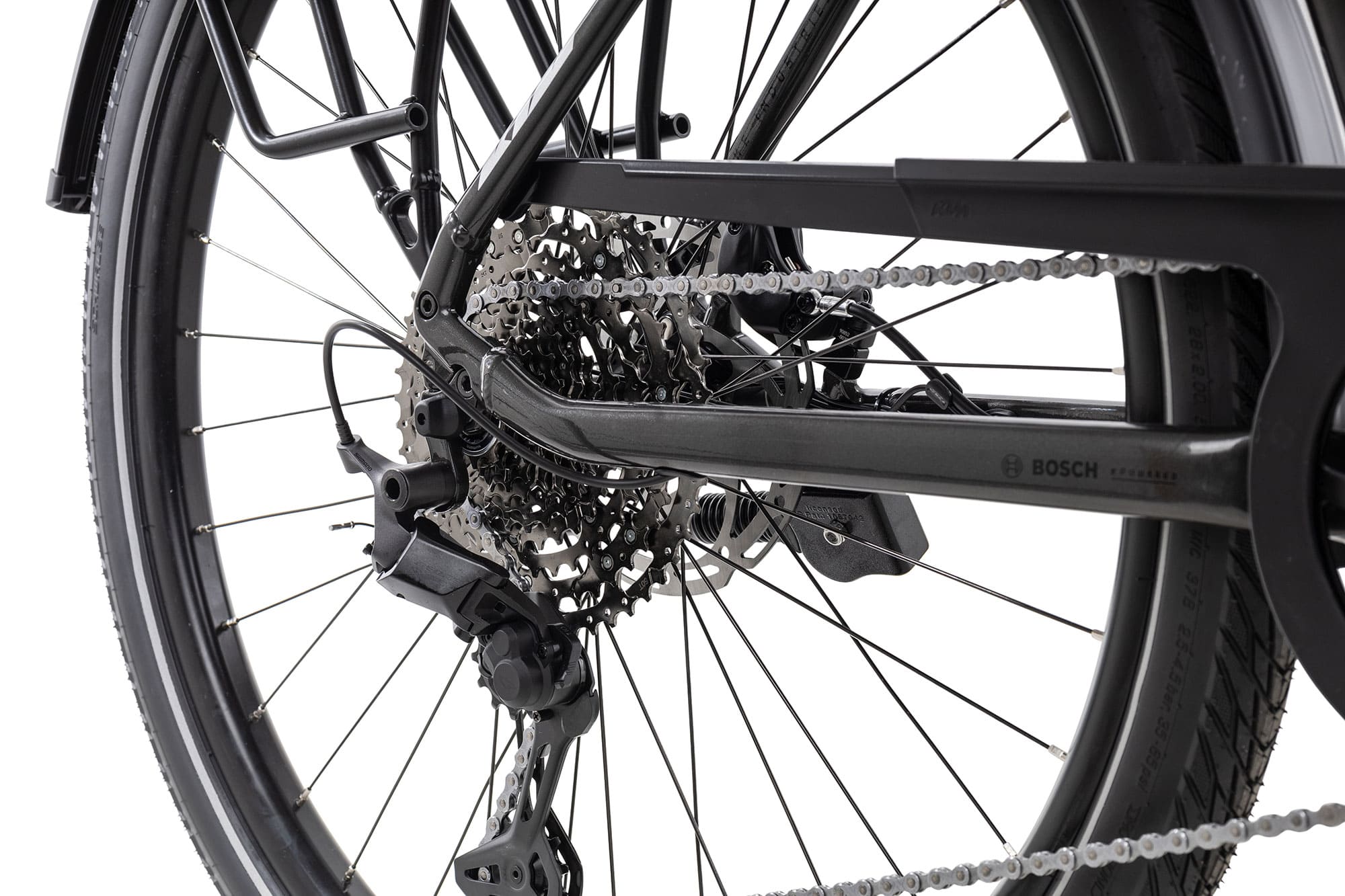 KTM MACINA STYLE XL Trapez 2025 46 cm | machine grey/silver black | 28 Zoll