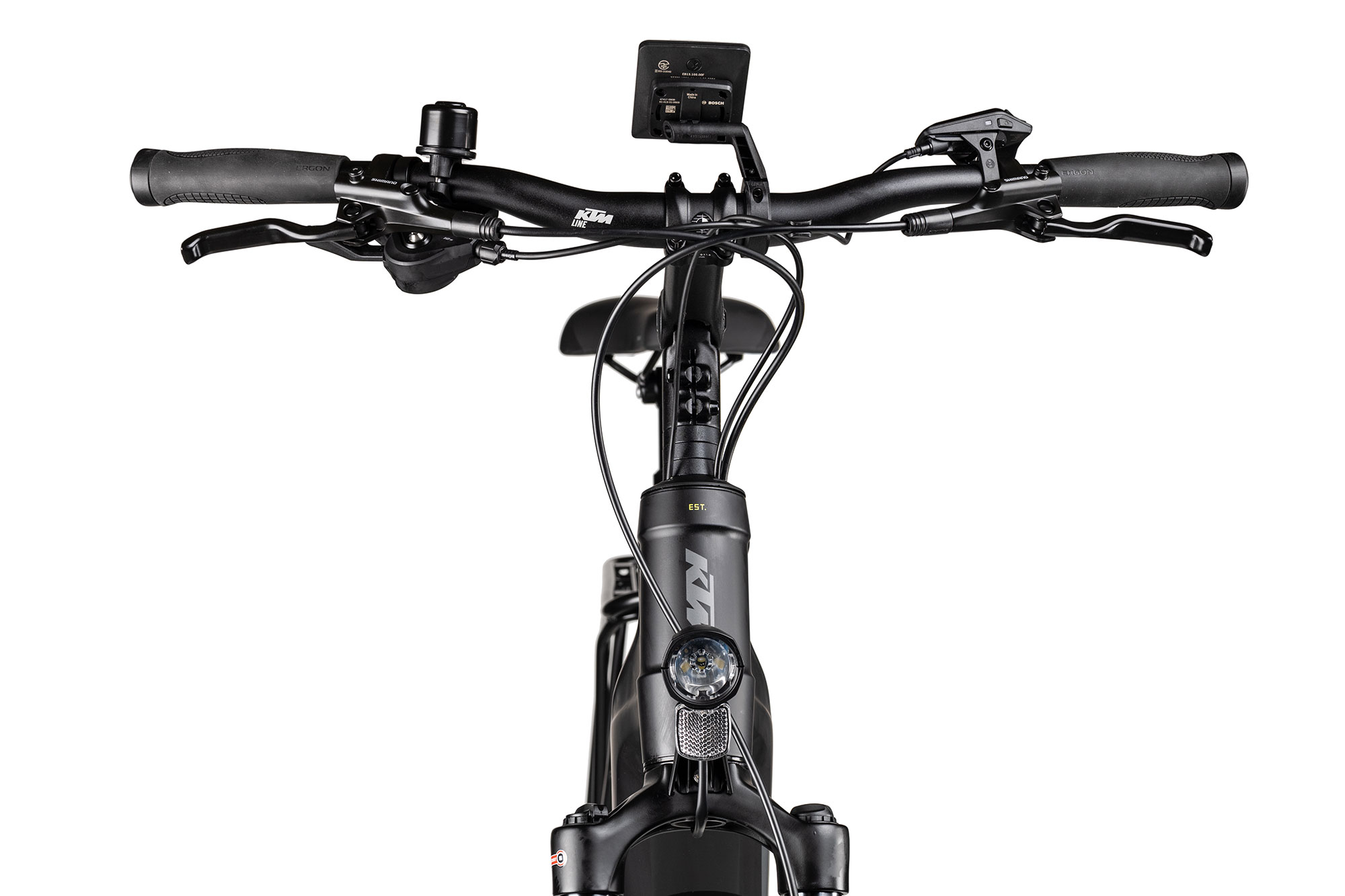 KTM MACINA TOUR CX 610 Trapez 2025 46 cm | black matt/grey yellow