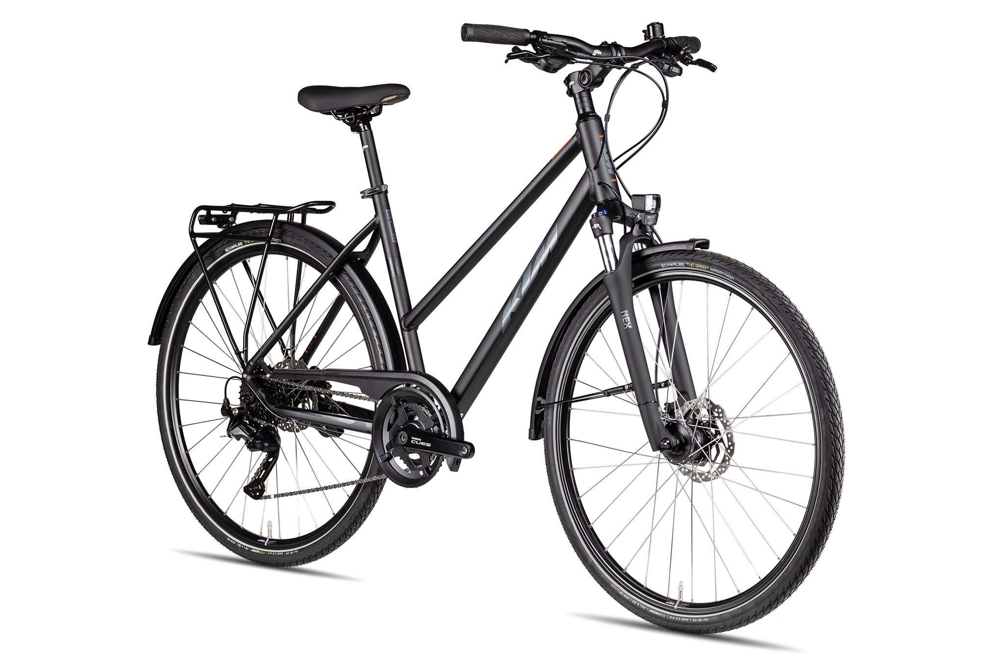 KTM Saragossa Trapez 2025 46 cm | black matt/grey orange