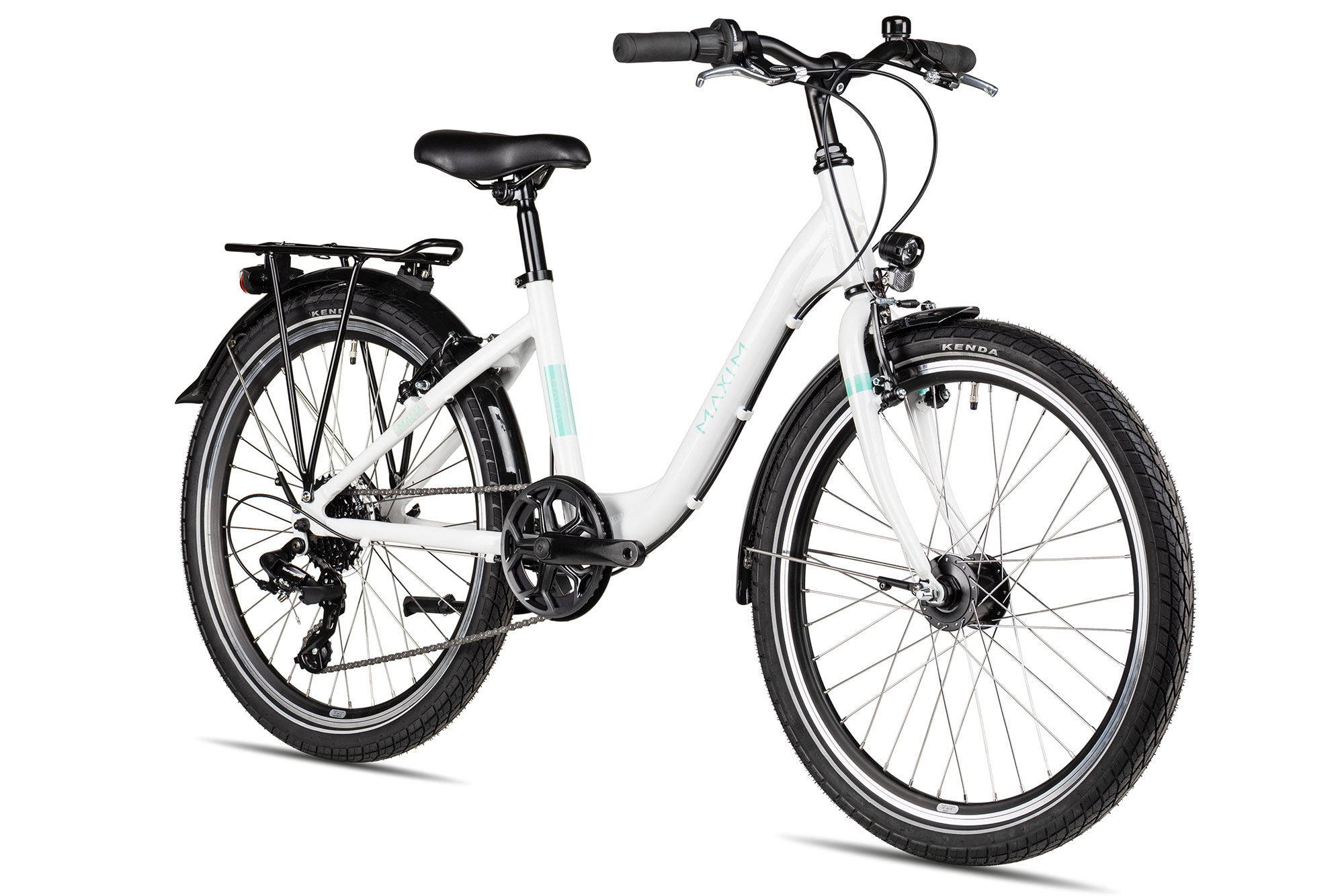 Maxim Malia 24 8 Wave 34 cm | shiny white/turquoise grey