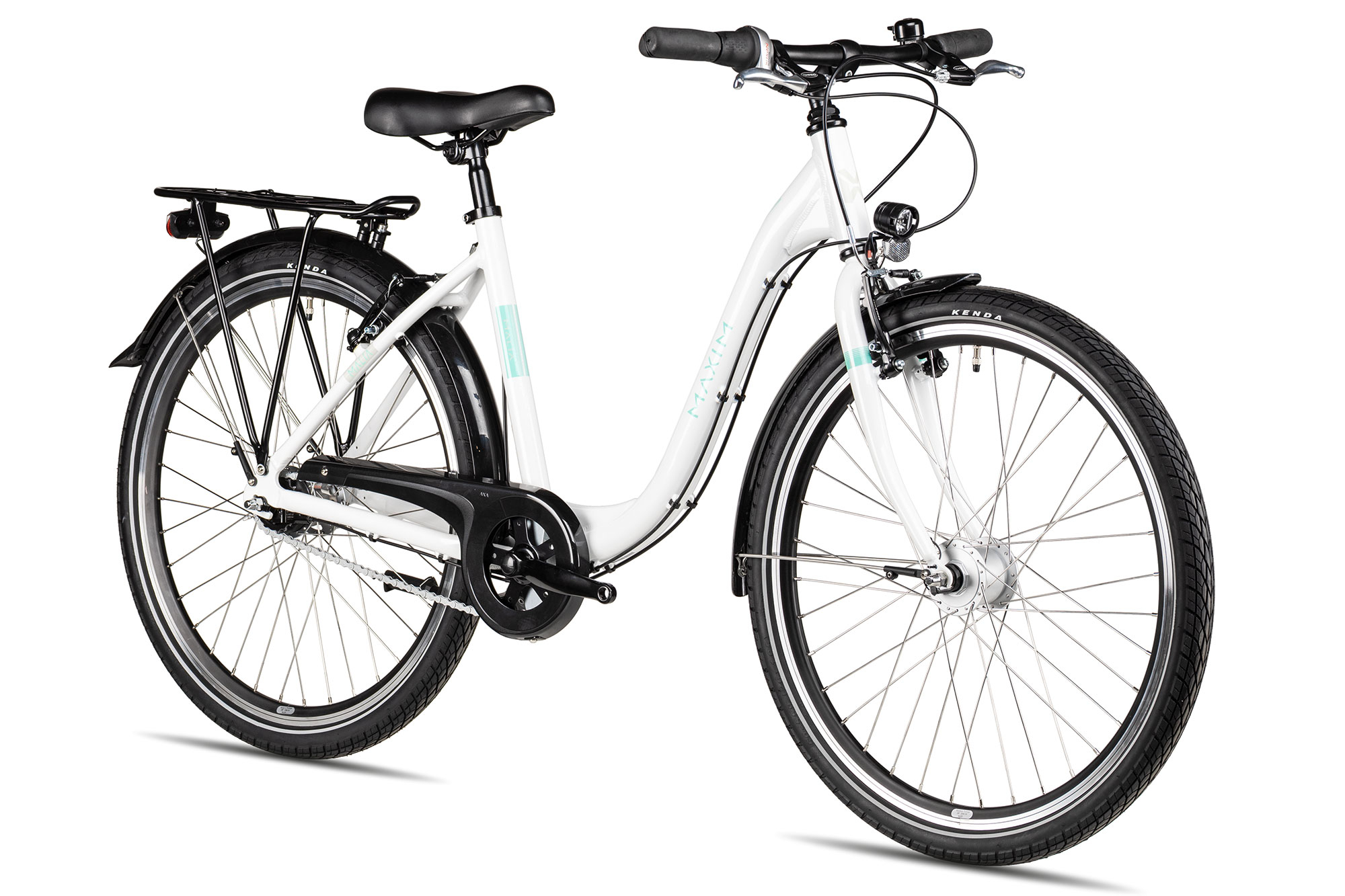 Maxim Malia 26 7 Wave 38 cm | shiny white/turquoise grey