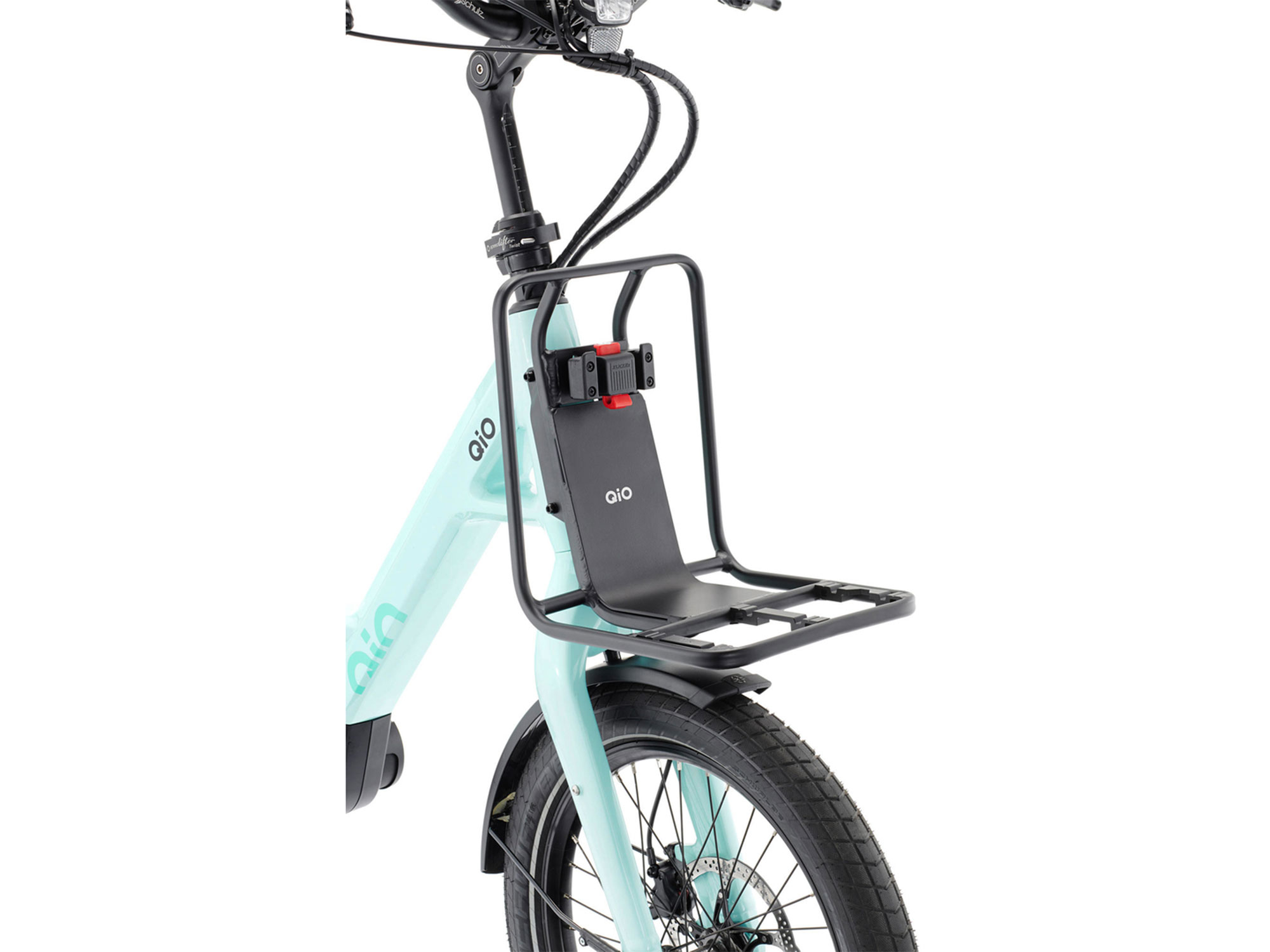 QIO Luk VR Transportgepäckträger KlickFix schwarz