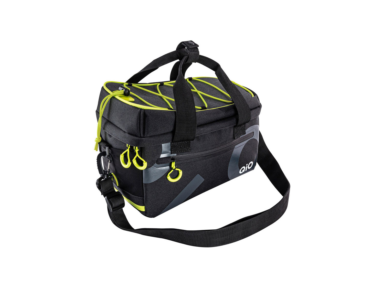 QIO Noah Gepäckträgertasche MIK 7 Liter | schwarz