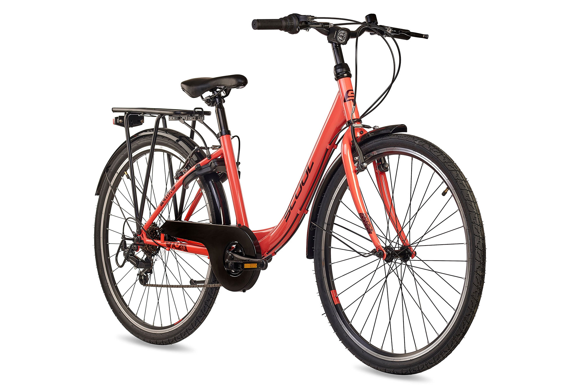 SCool chiX 26-K6 2026 38 cm | coral/dark red