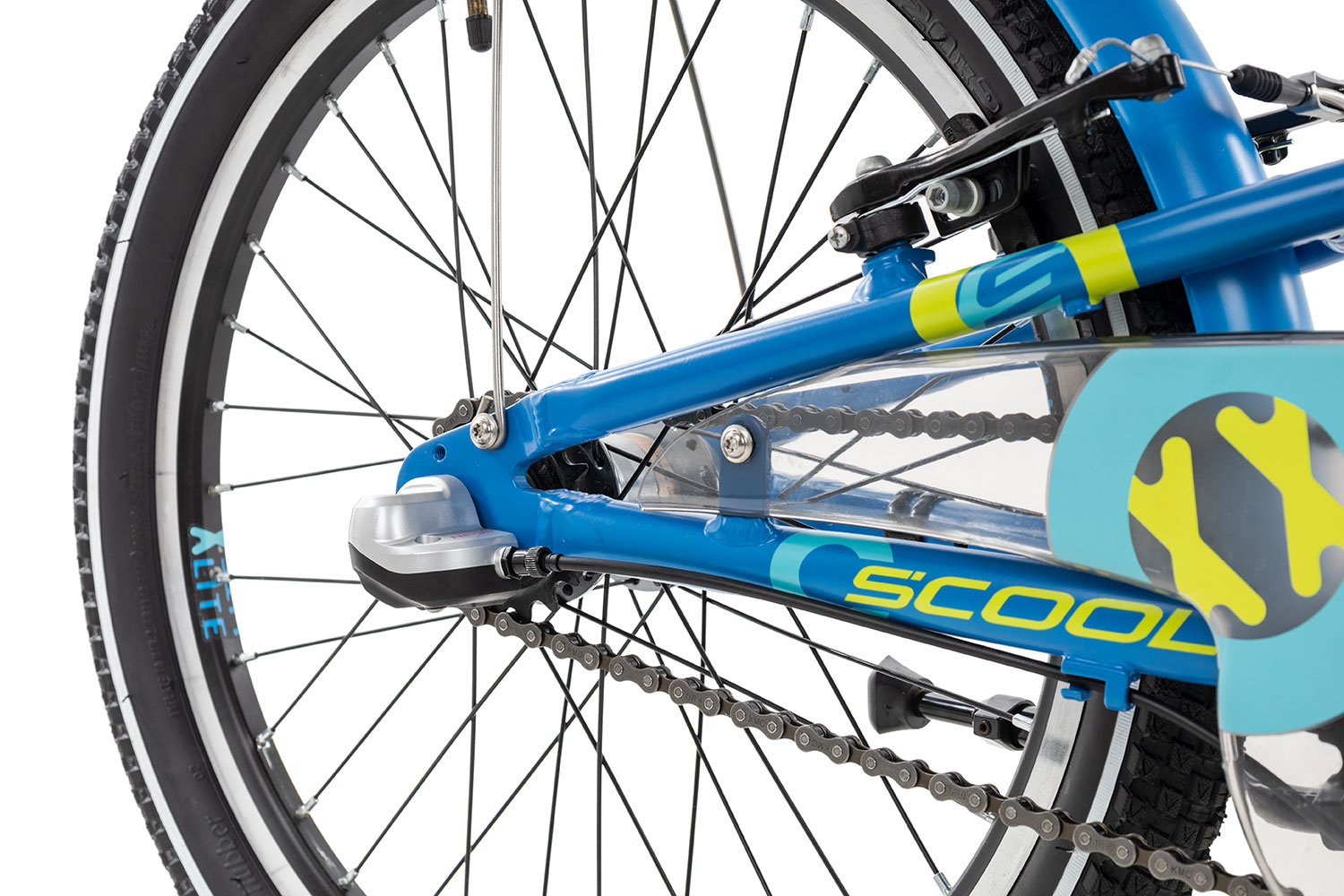 SCool XXlite alloy 20-3 28 cm | blue/petrol | 20 Zoll