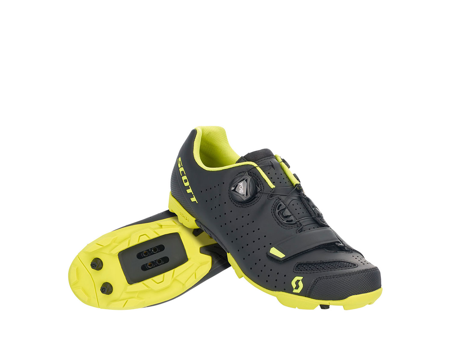 Scott MTB comp BOA Schuh 46 | black sulphur