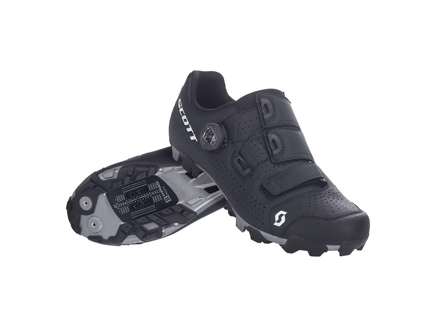 Scott MTB Team BOA Schuhe 41 | matte black white