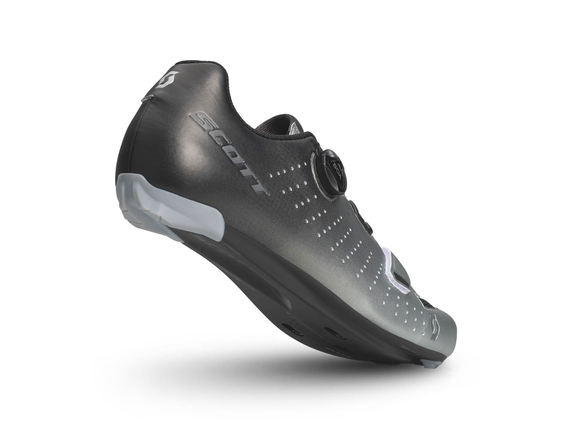 Scott Road Comp Boa Schuh 43 | black fade/metallic silver