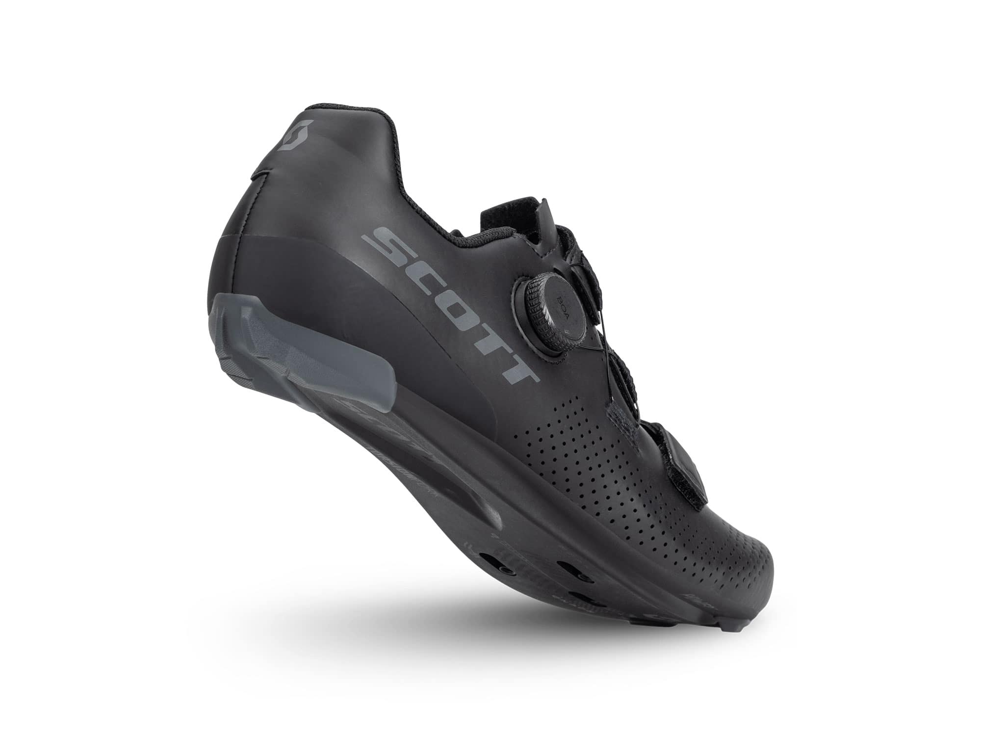 Scott Road Team Boa Schuhe 46 | matt black/dark grey