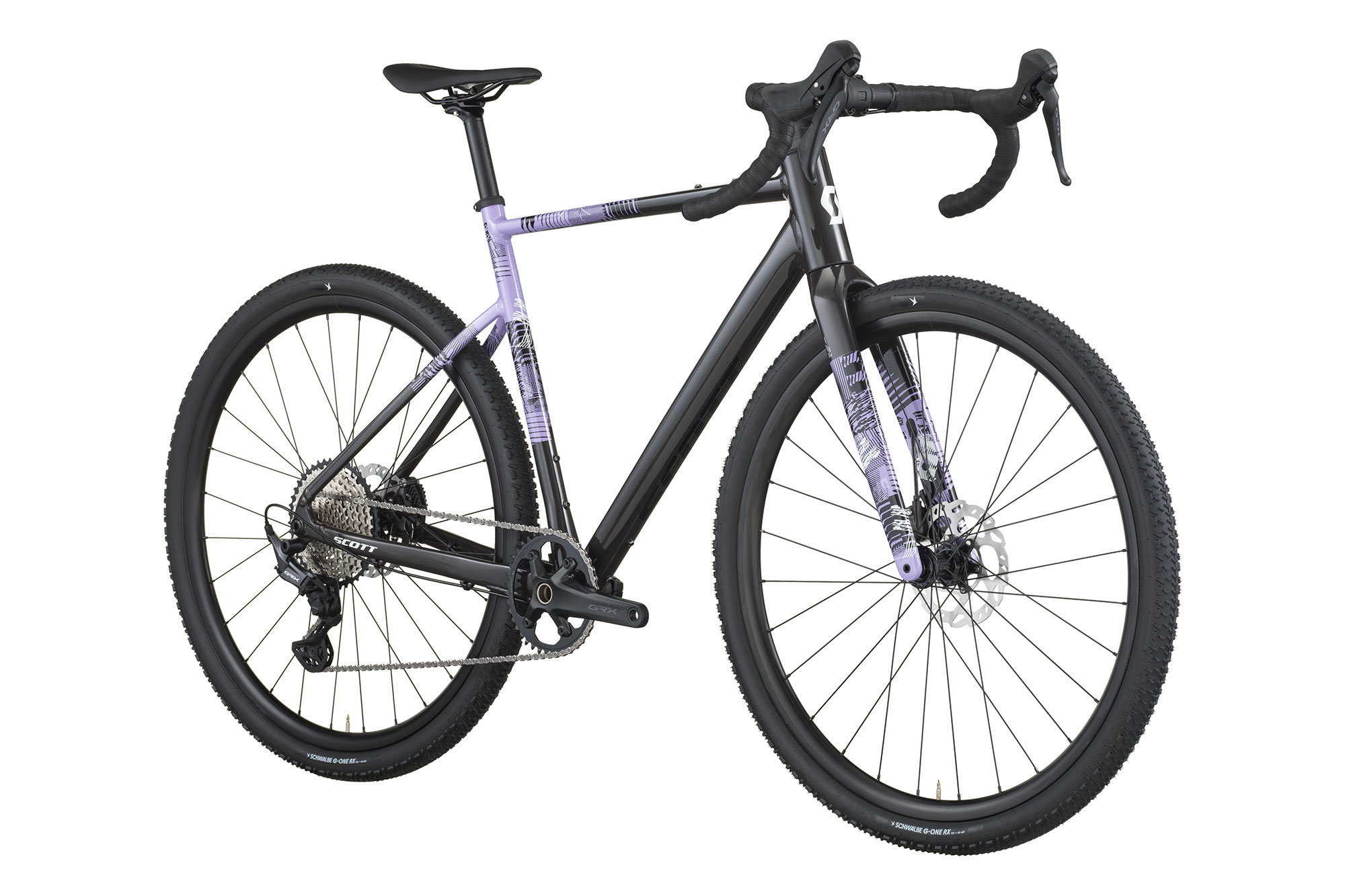 Scott Speedster Gravel 10 2026 XL | carbon black/tulip purple