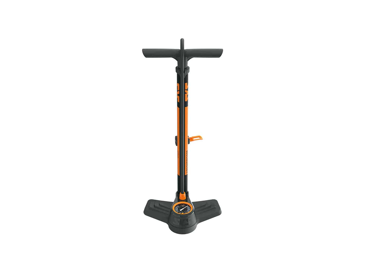 SKS Airkompressor Compact 10.0 Standpumpe schwarz orange