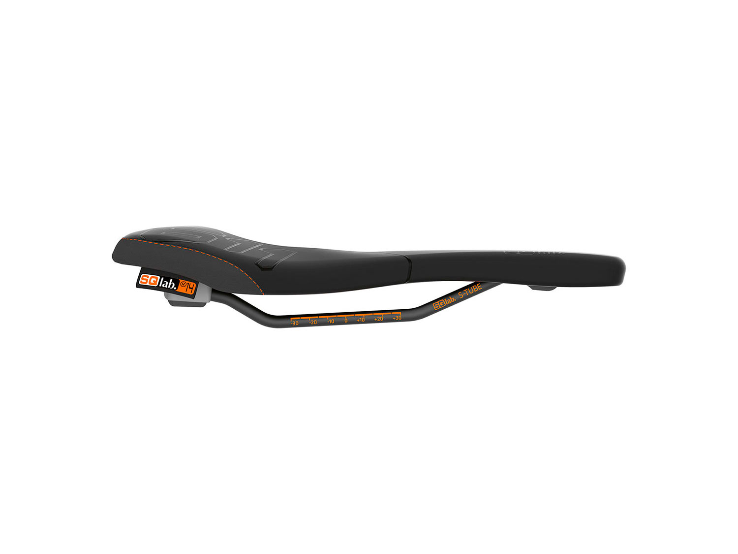 SQlab 611 Ergowave active S-Tube Sattel 12 cm | schwarz