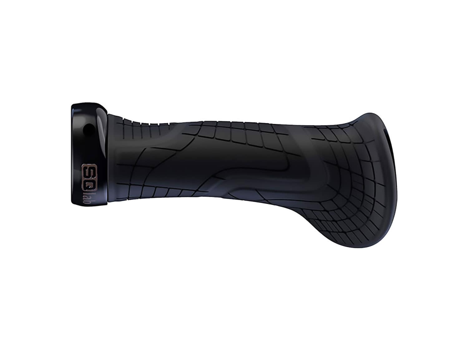 SQlab 710 MTB Comfort Griffe L | schwarz grau
