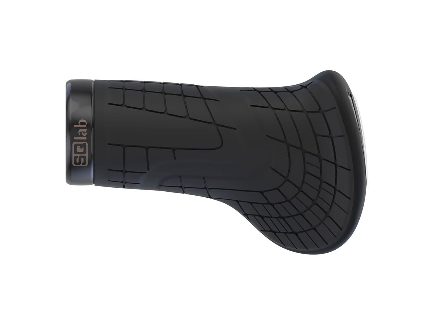SQlab 710 MTB Comfort Griffe kurz S | schwarz grau