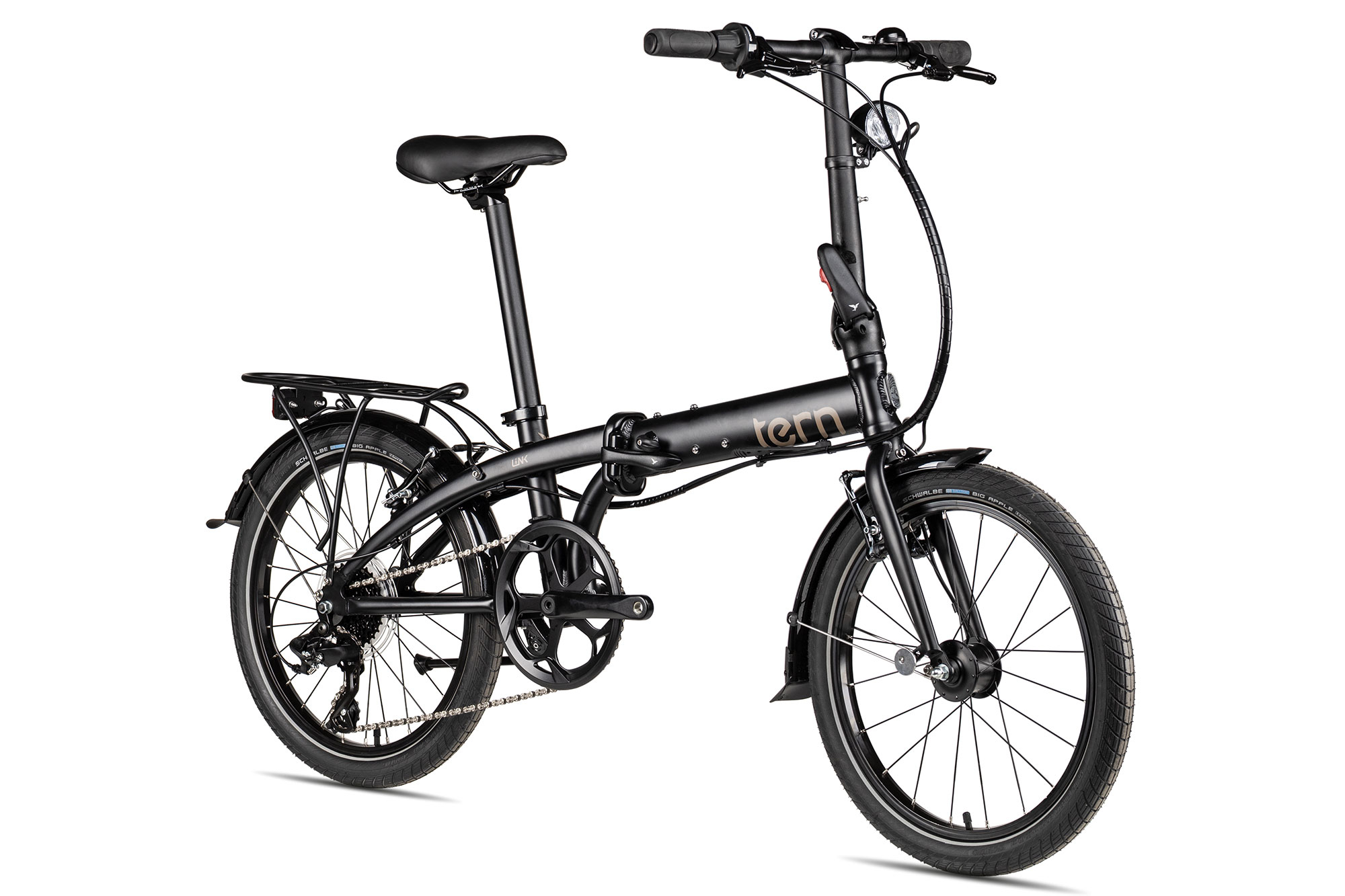 Tern Link C8 DR 2027 unisize | satin charcoal black/taupe