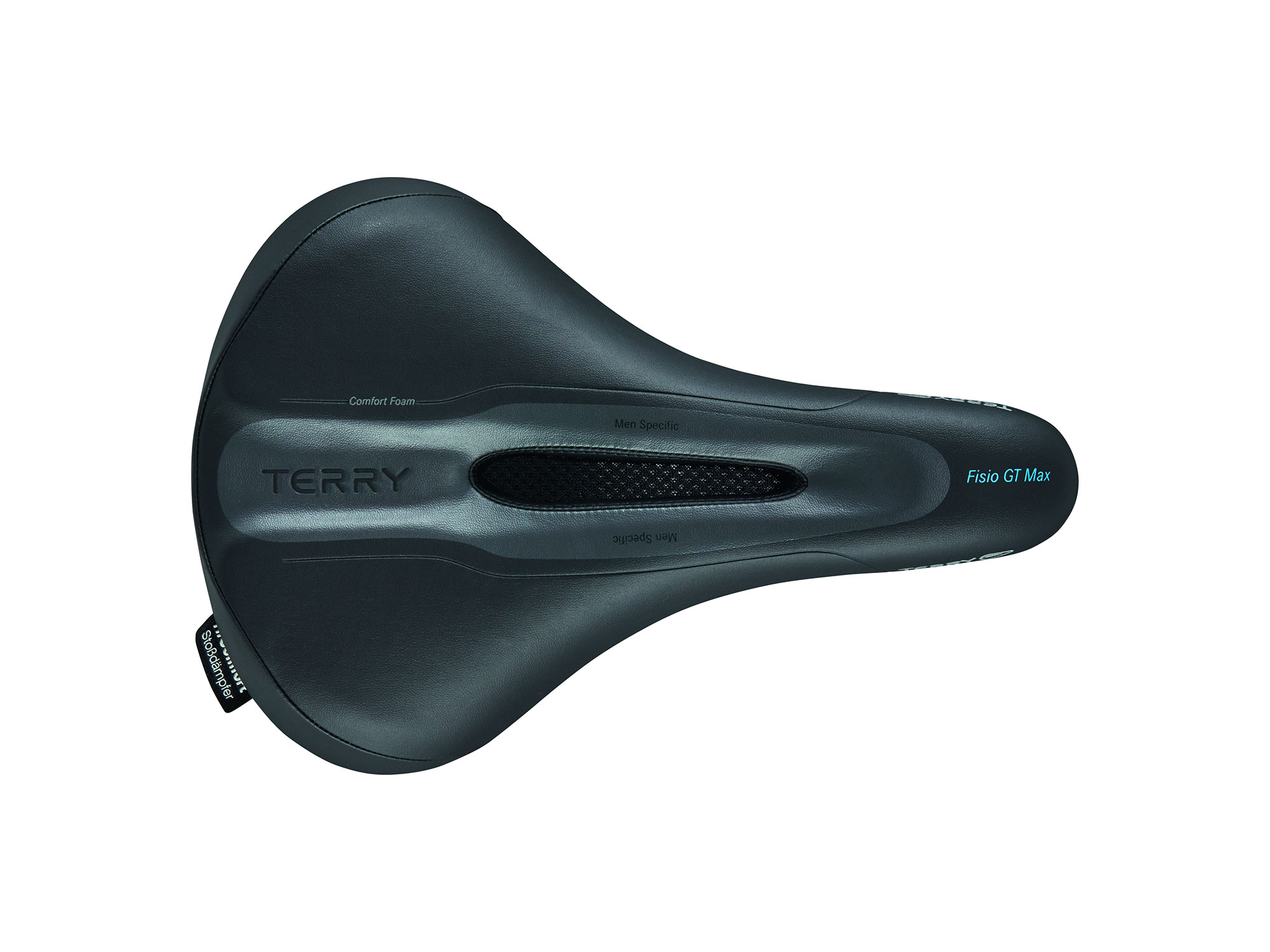 Terry Fisio GT Max Sattel Herren schwarz