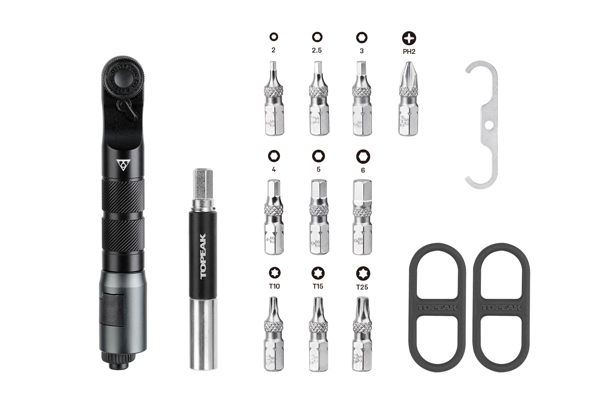 Topeak Ratchet´n Roll EX Werkzeugset schwarz