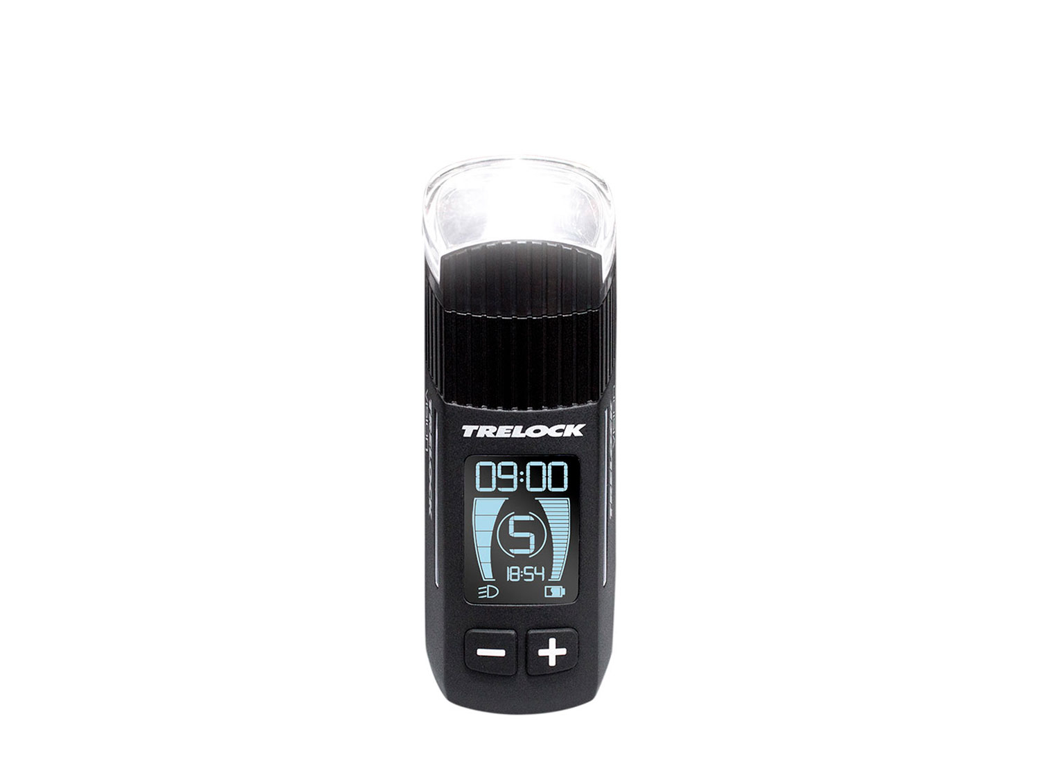 Trelock LS760 I-GO Visionl+LS720 Reego Set 100 Lux Lichtset schwarz
