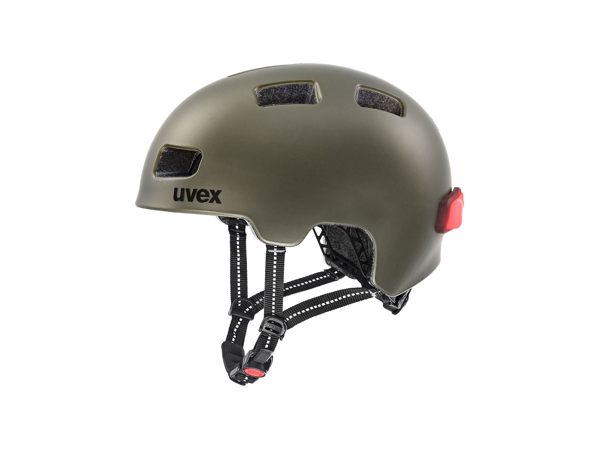 Uvex City 4 Helm 58-61 cm | green smoke matt
