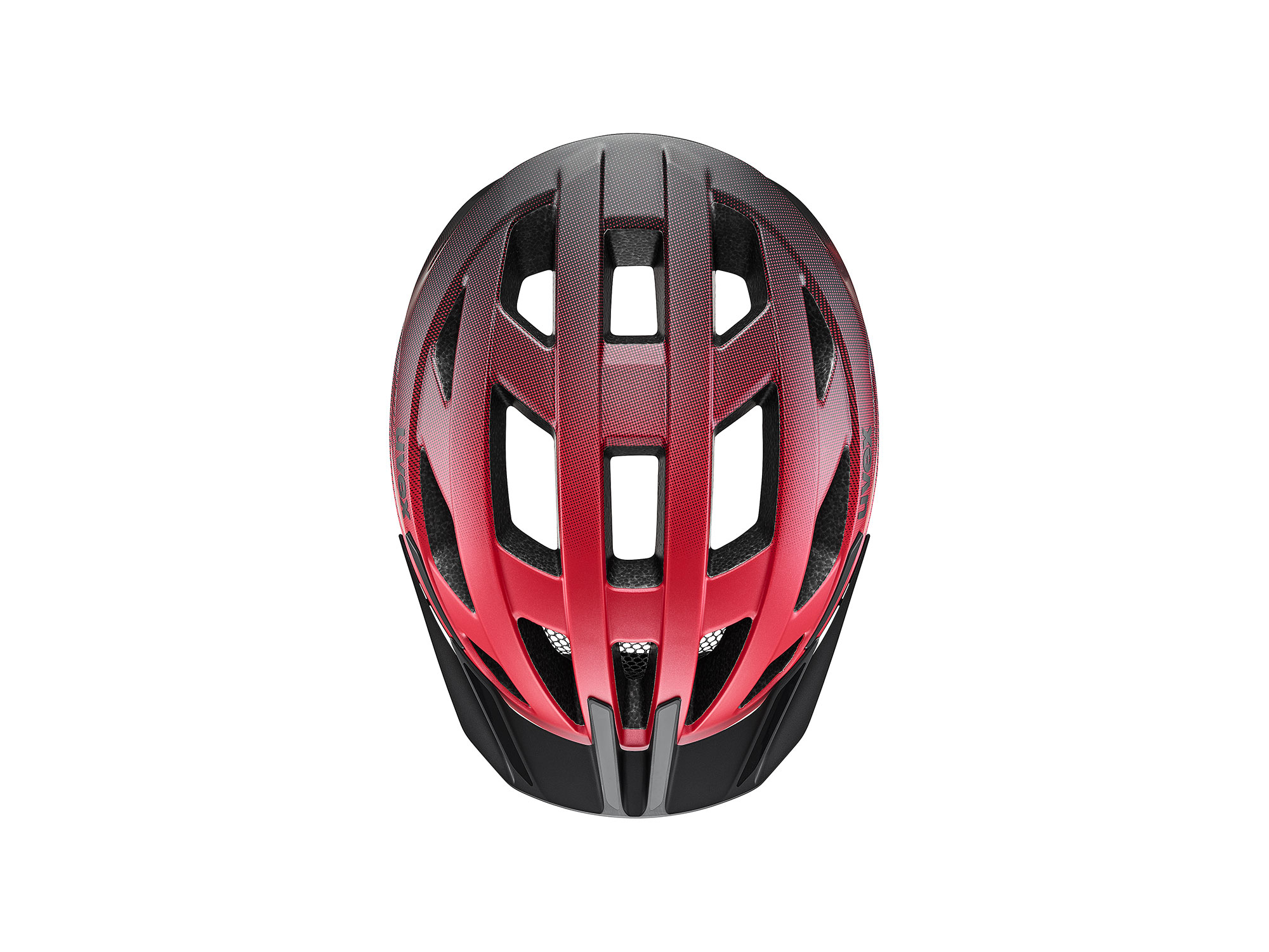 Uvex I-VO 2 Helm 56-60 cm | red black matt