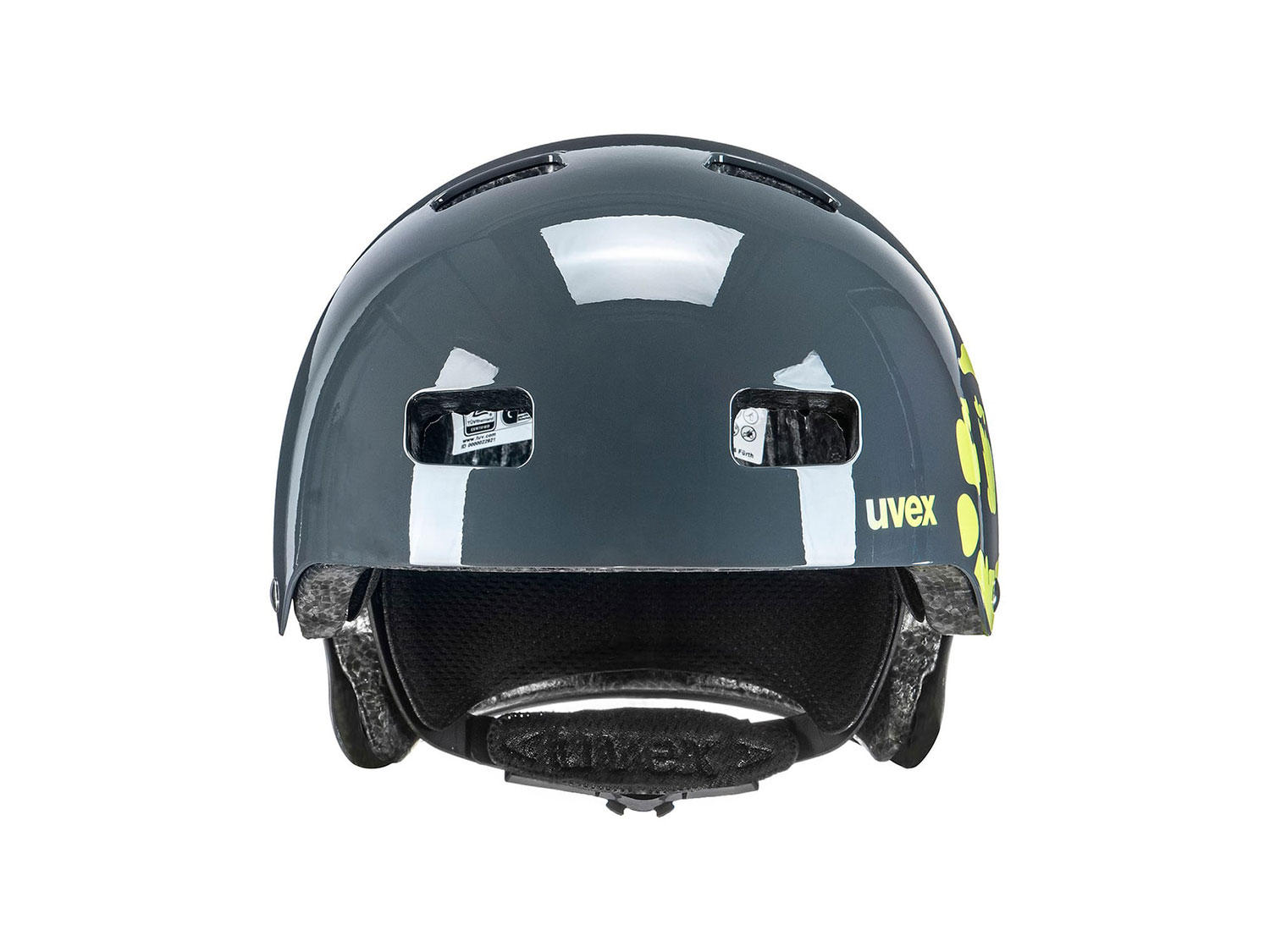 Uvex Kid 3 Helm 55-58 cm | dirtbike gray lime