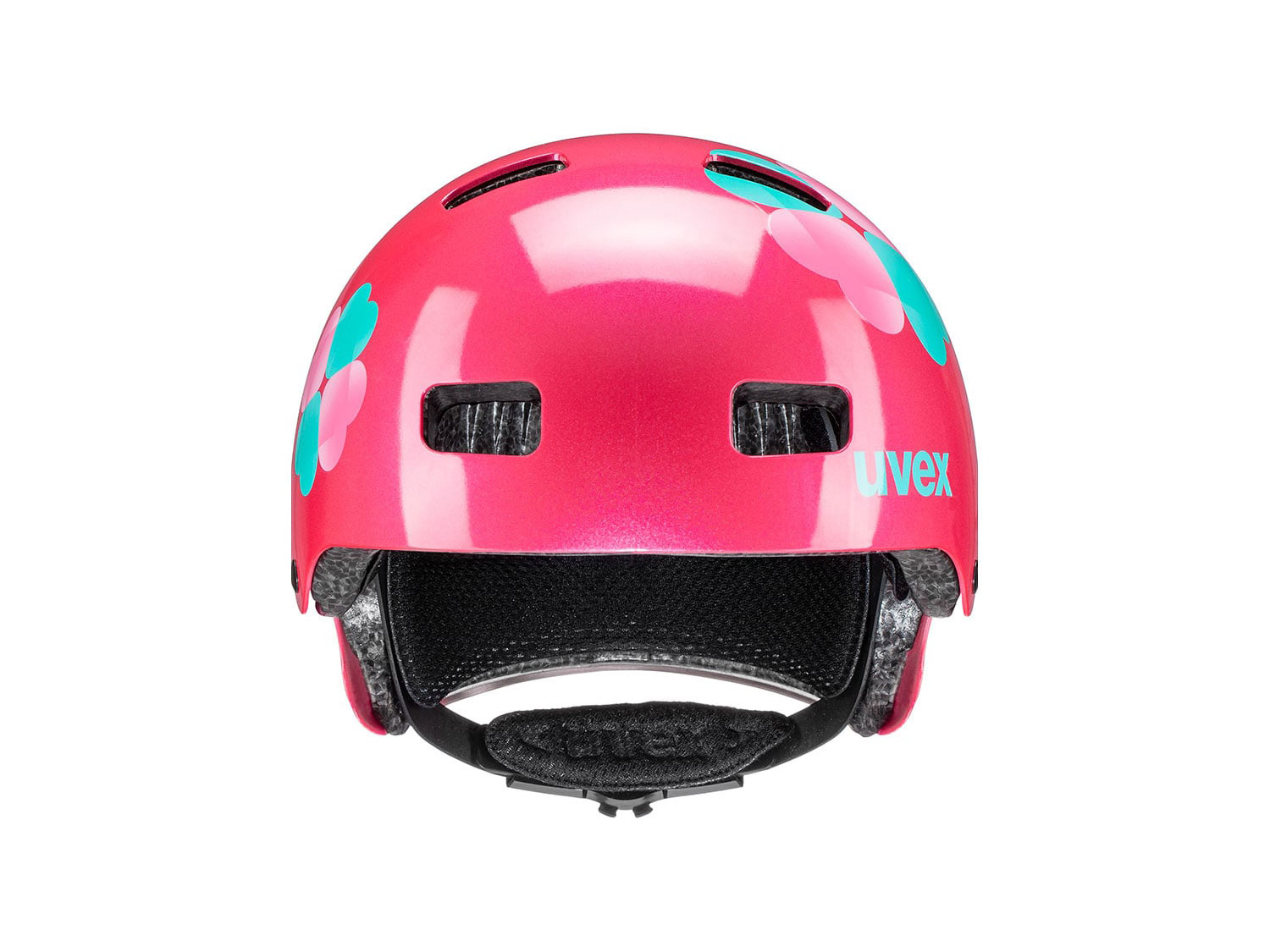 Uvex Kid 3 Helm 55-58 cm | pink flower