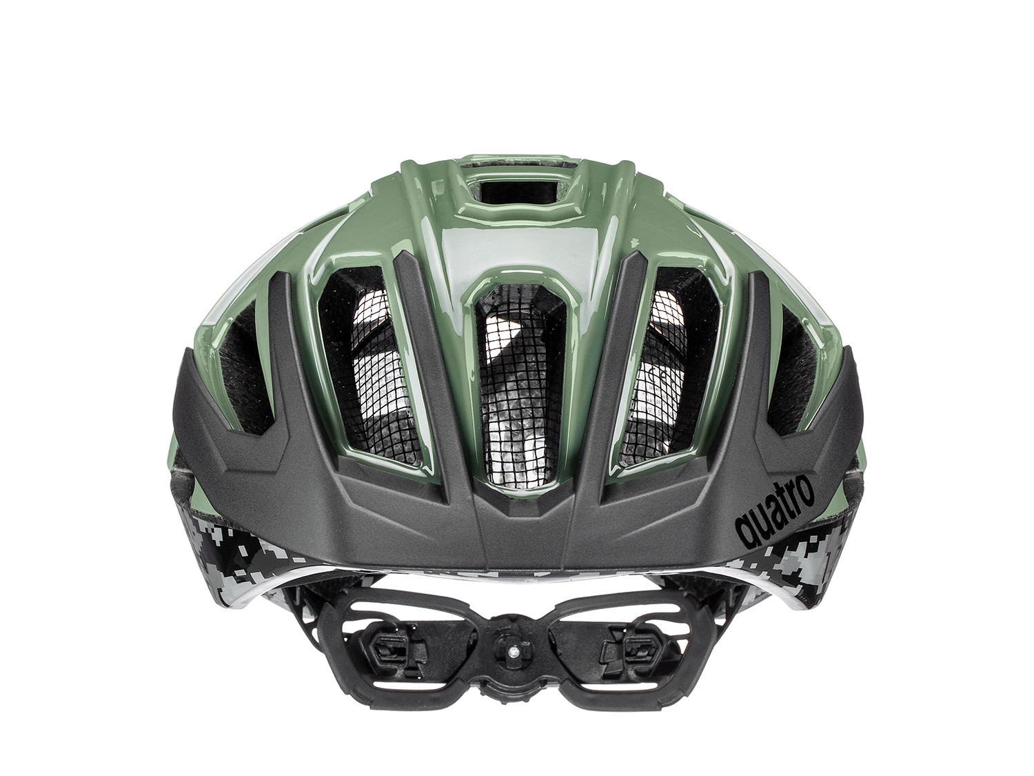 Uvex Quatro MTB Helm 52-57 cm | pixelcamo olive