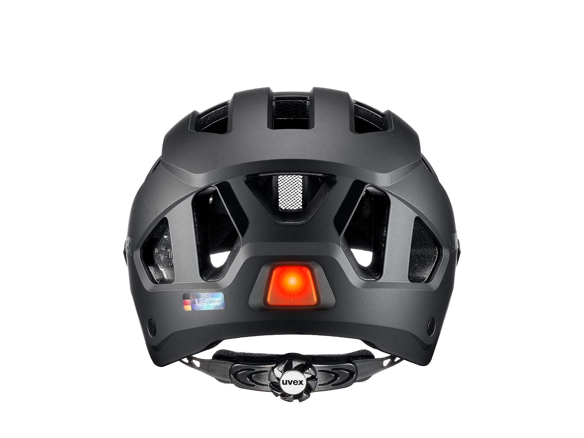 Uvex Stride Visor Helm 56-59 cm | black matt