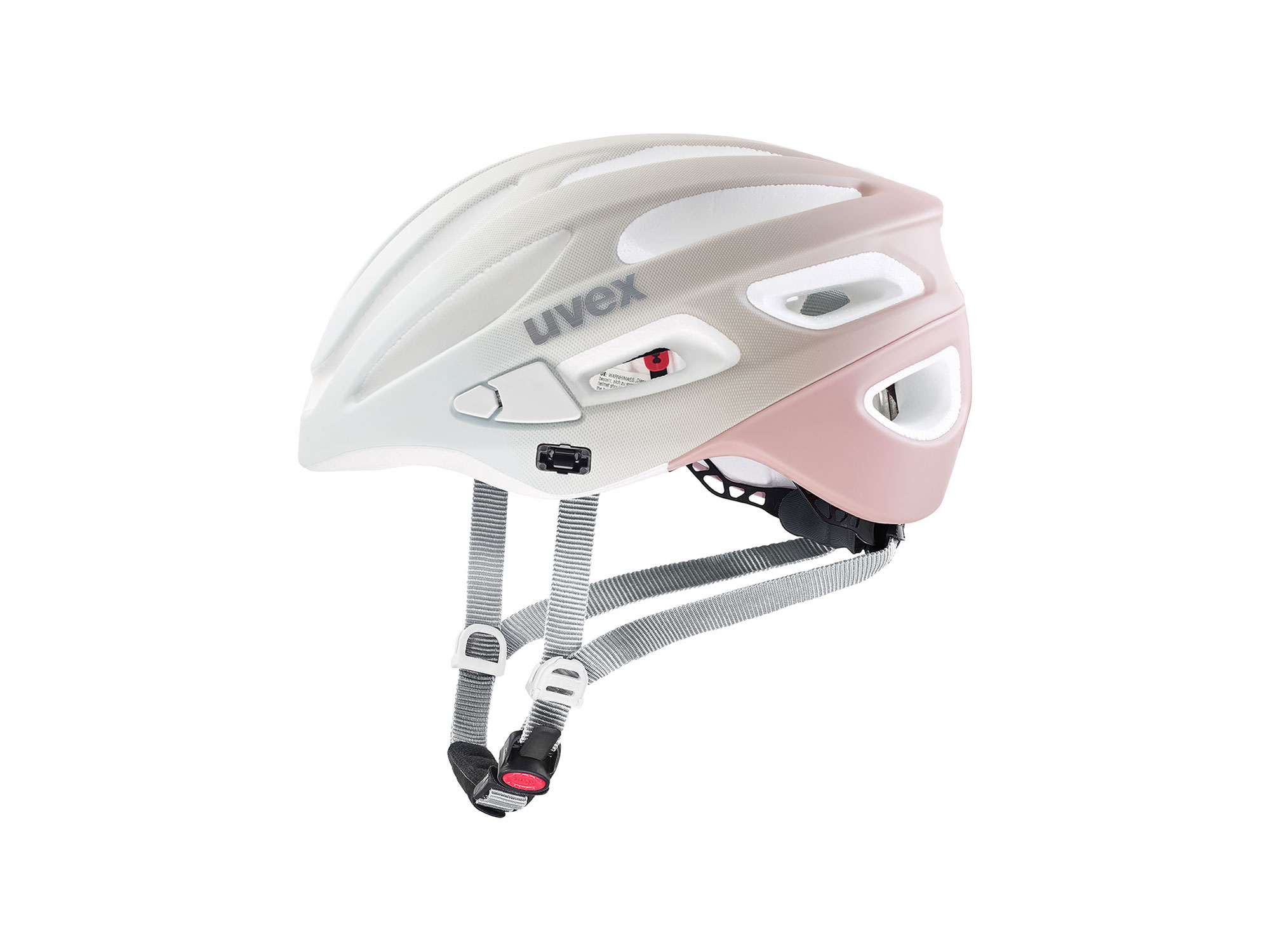 Uvex True CC Helm 52-56 cm | sand/dust rose mat