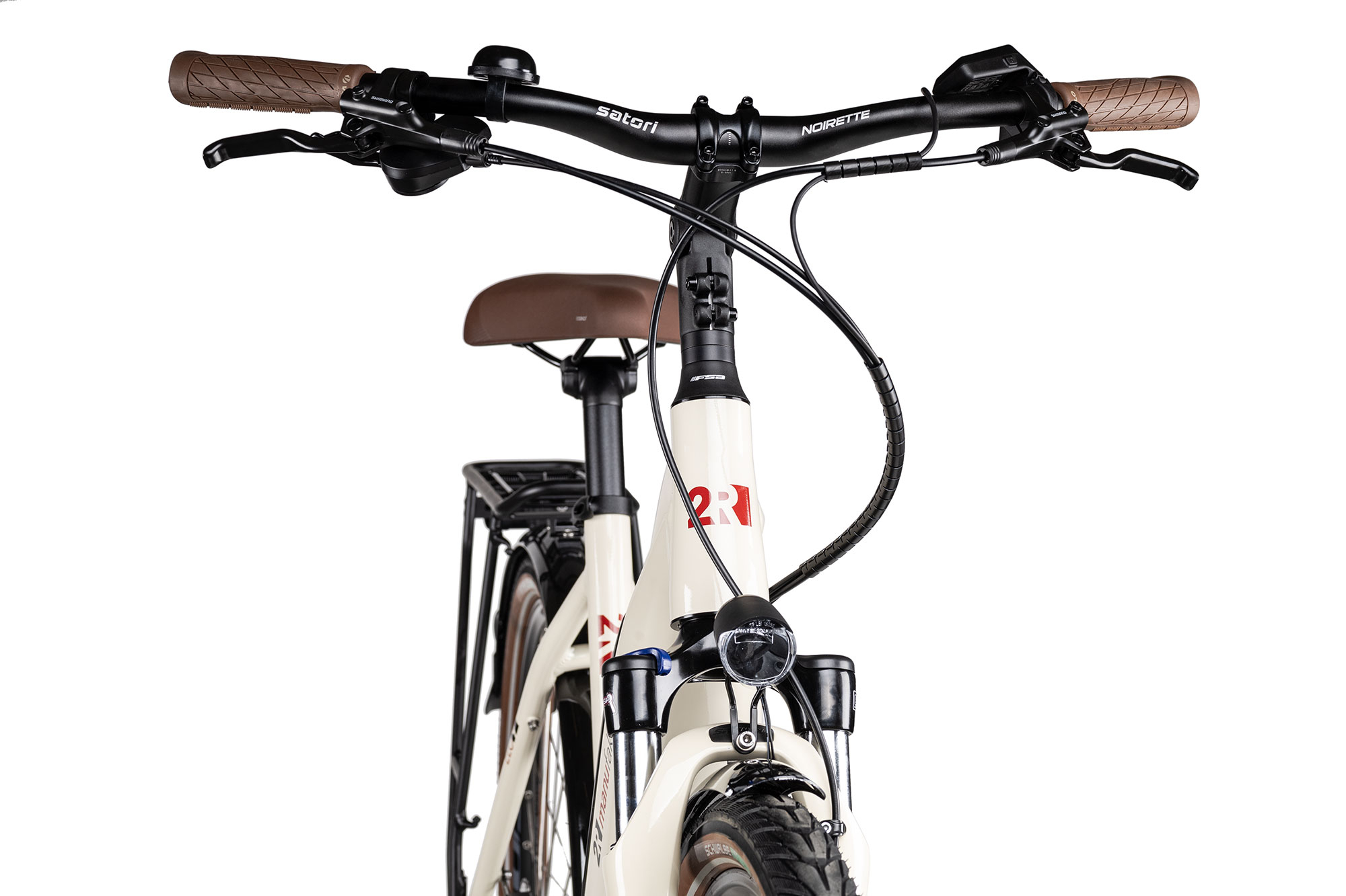 2R Manufaktur ELO 9 Trapez 56 cm | creme/black/rustyred