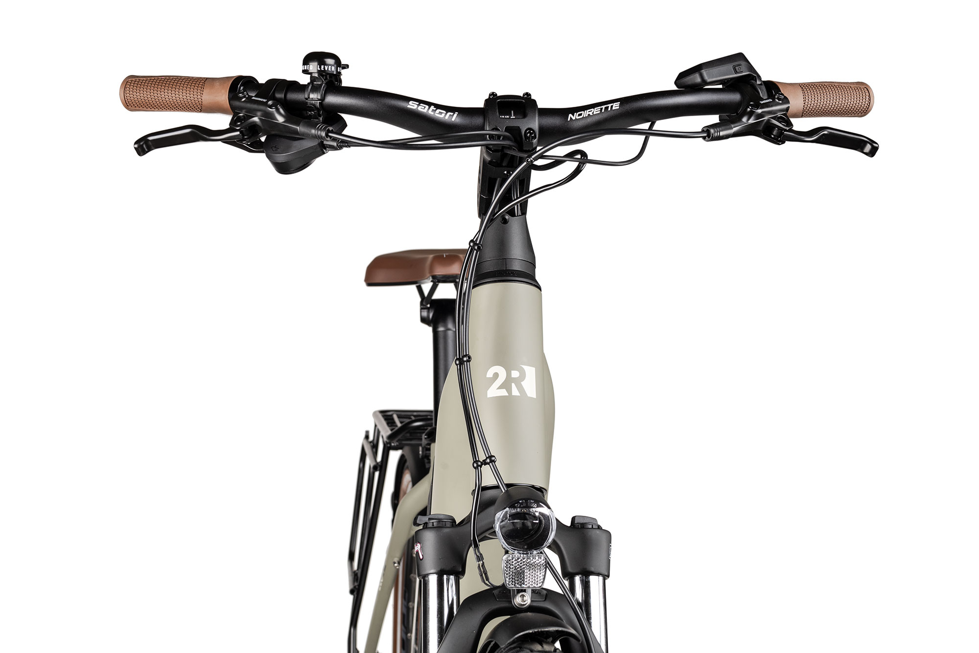 2R Manufaktur ELO 9 Wave 56 cm | moosgrau matt/perlweiß