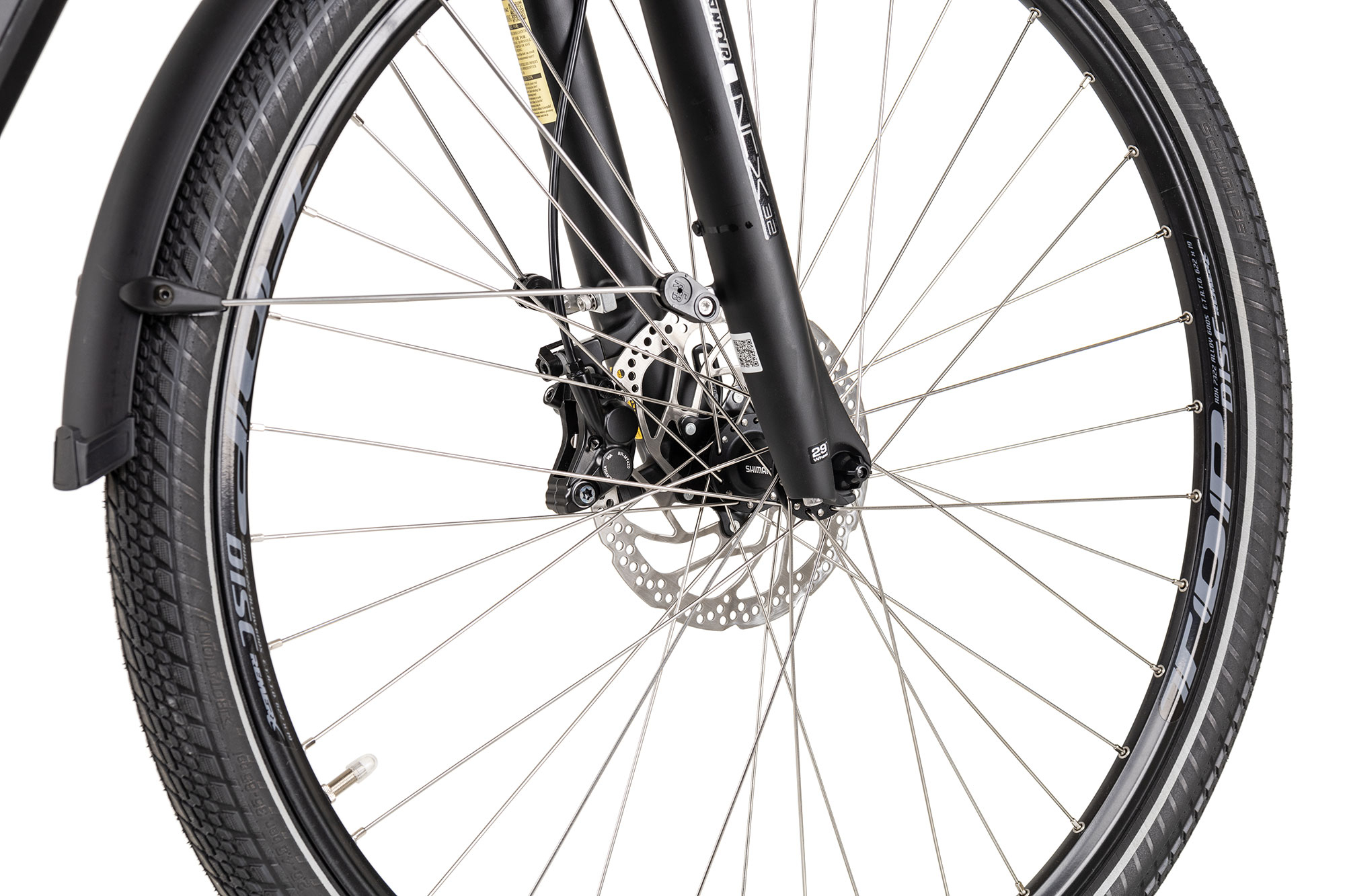 2R Manufaktur ELX 11 Trapez 46 cm | black matt/brushed silver