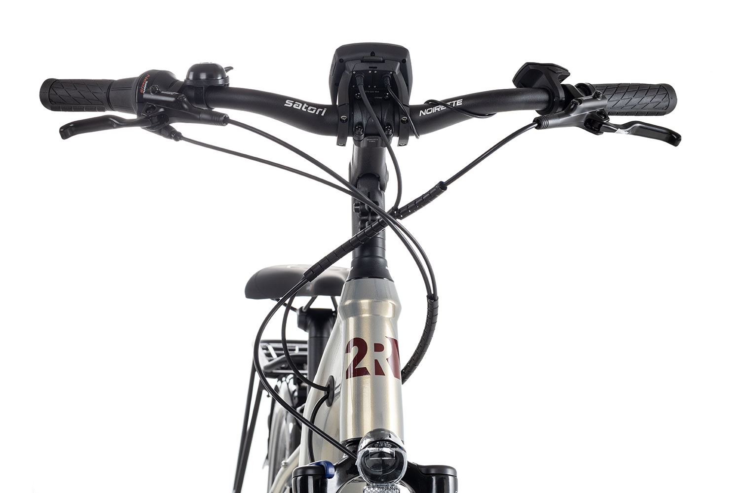 2R Manufaktur ELX 5 Wave 51 cm | golden grey/red/black | 28 Zoll