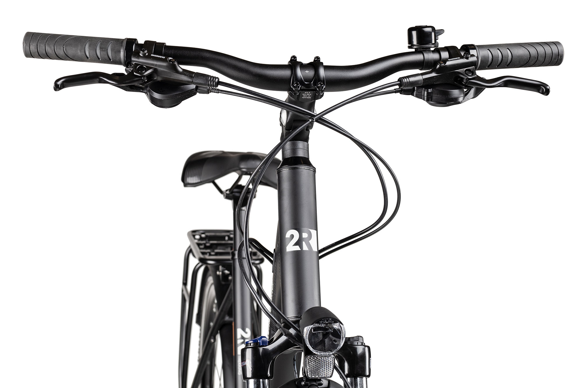 2R Manufaktur TRS FOUR Wave 46 cm | black matt/orange grey matt