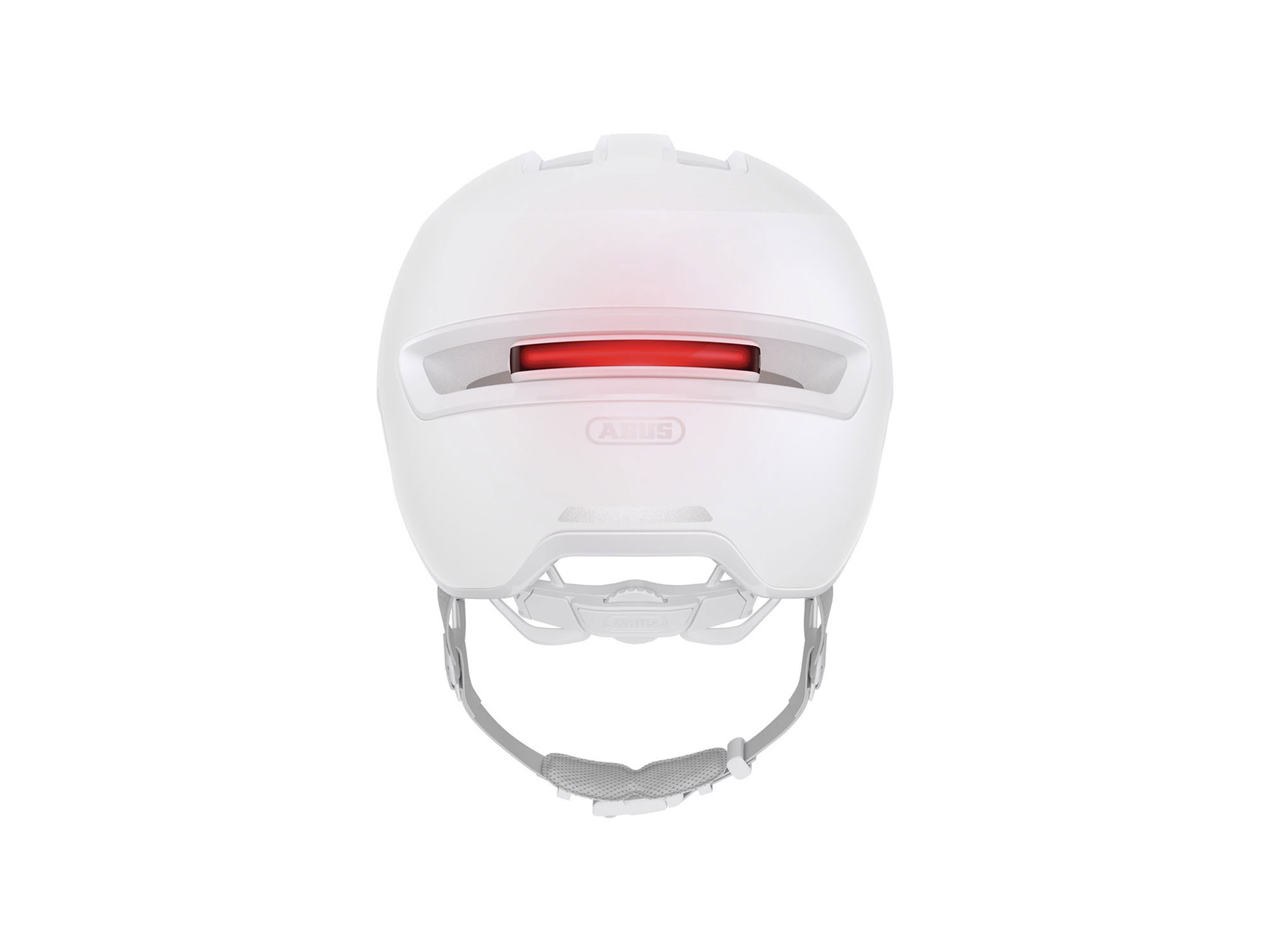 Abus Hud-Y Helm 57-61 cm | pure white
