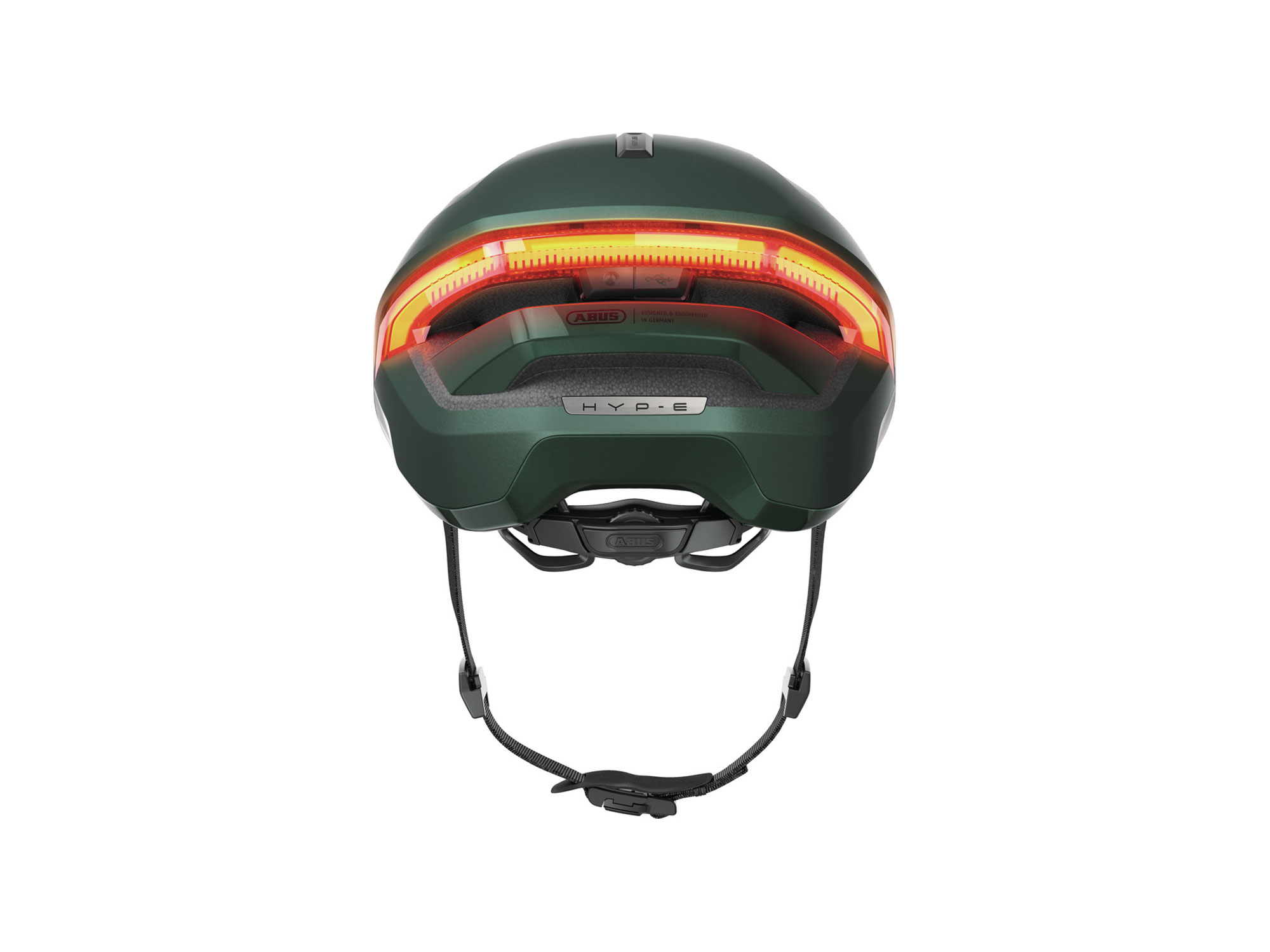 Abus Hyp-E Helm 57-61 cm | jungle green