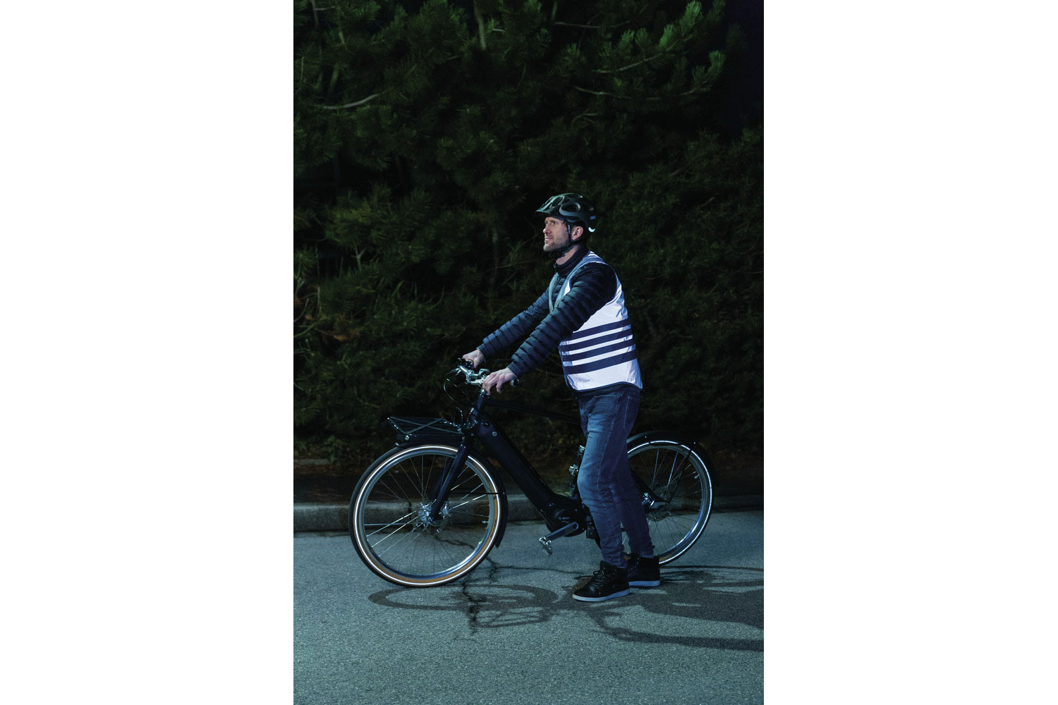 Abus Lumino Urban Vest L | silver