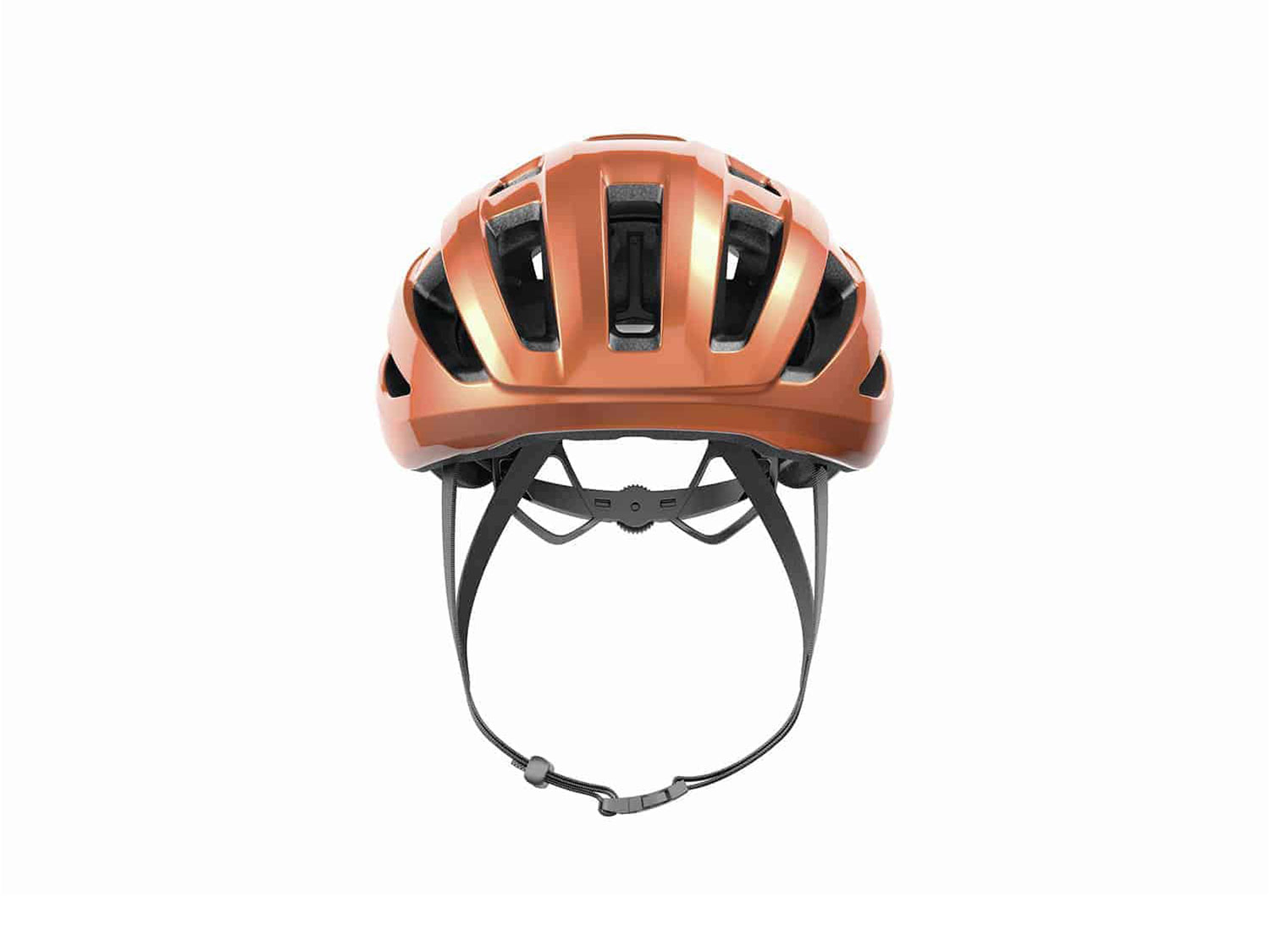 Abus Powerdome Rennradhelm 51-55 cm | goldfish orange