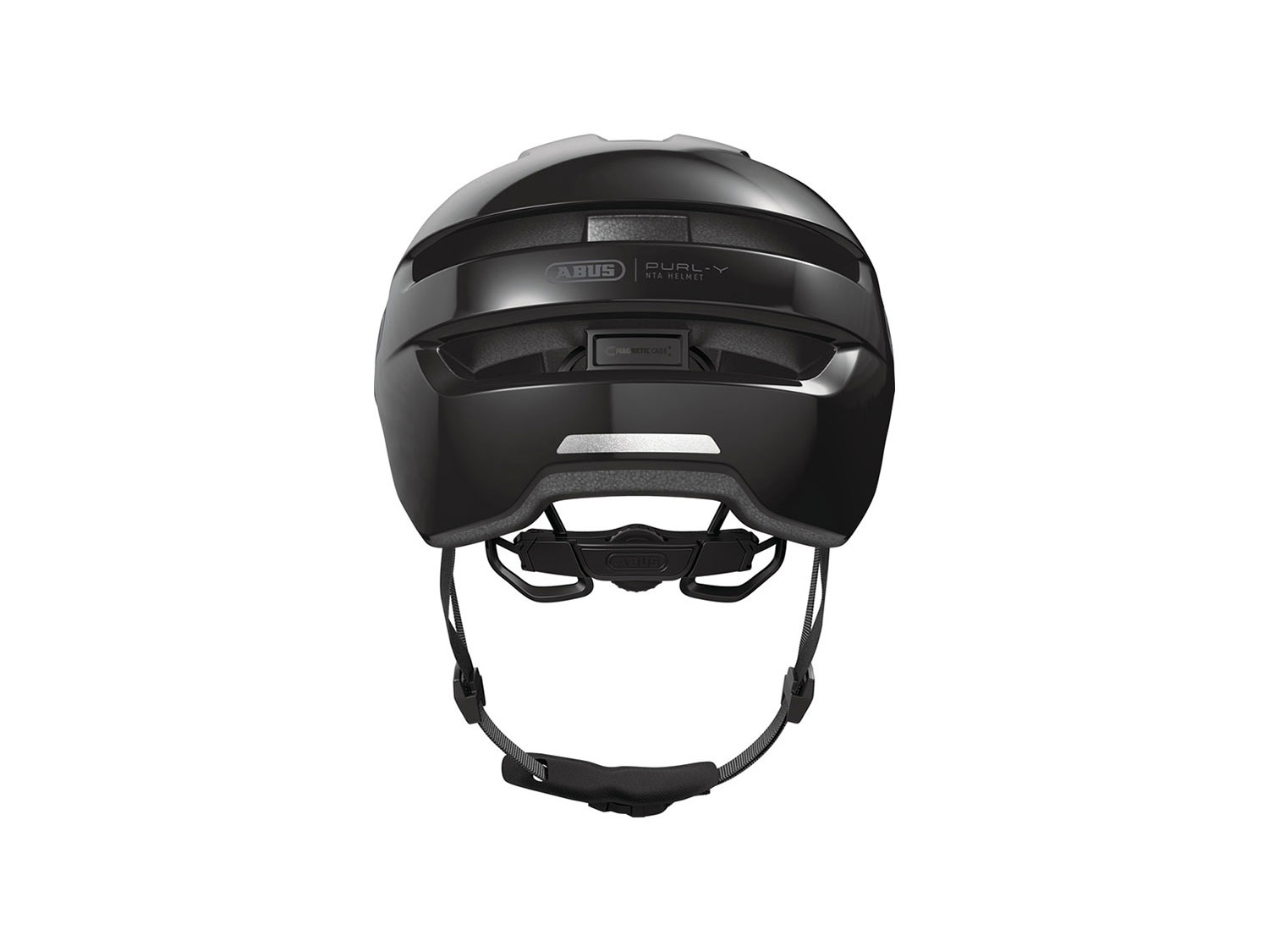Abus Purl-Y Helm 54-58 cm | shiny black