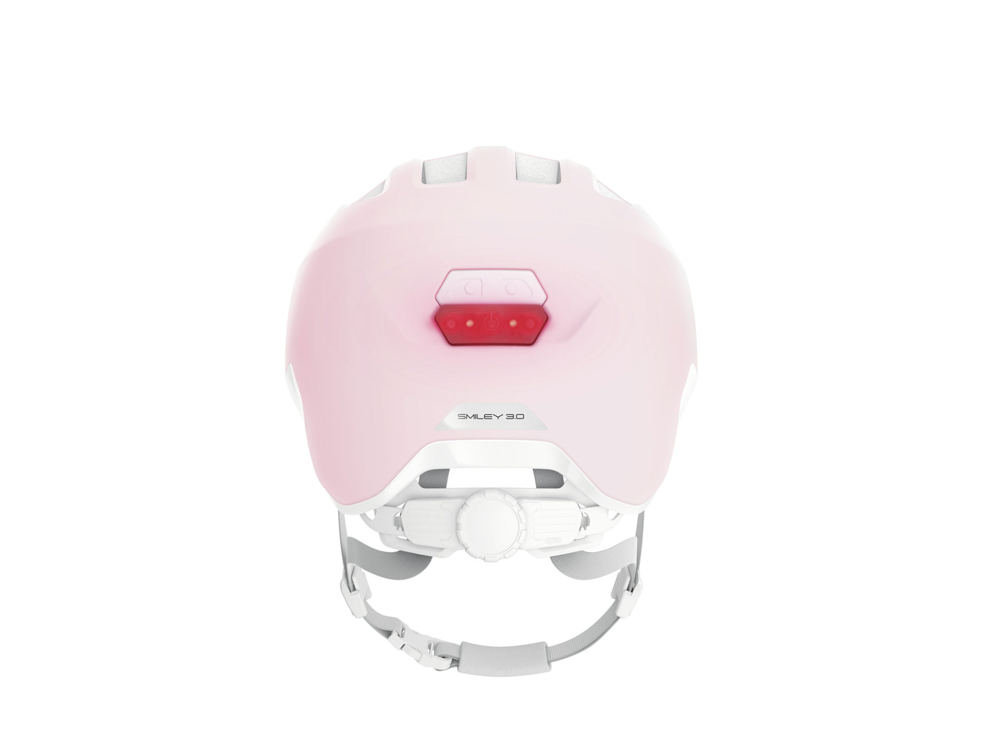 Abus Smiley 3.0 ACE LED Helm 45-50 cm | pure rose
