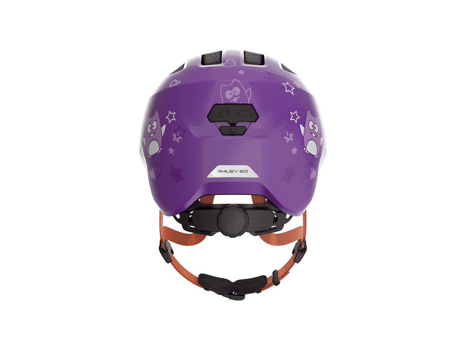 Abus Smiley 3.0 Helm 50-55 cm | purple star