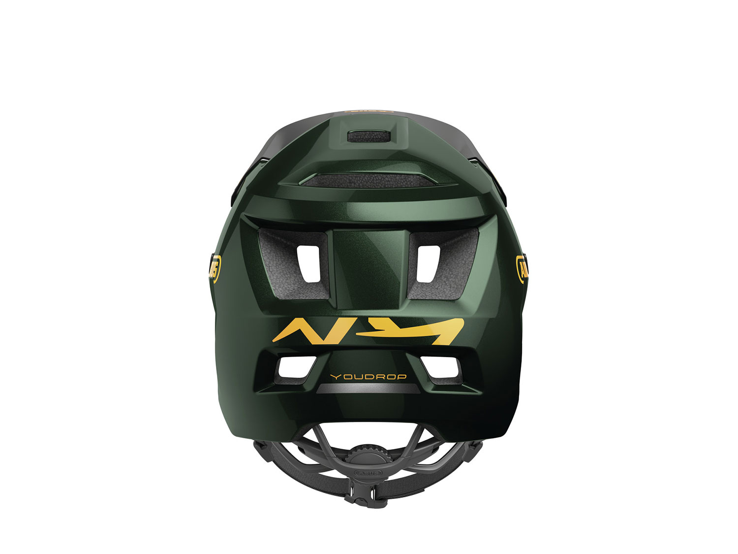 Abus Youdrop Helm 48-55 cm | moss green