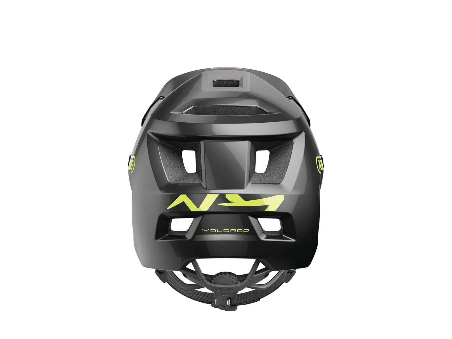 Abus Youdrop Helm 48-55 cm | shiny black