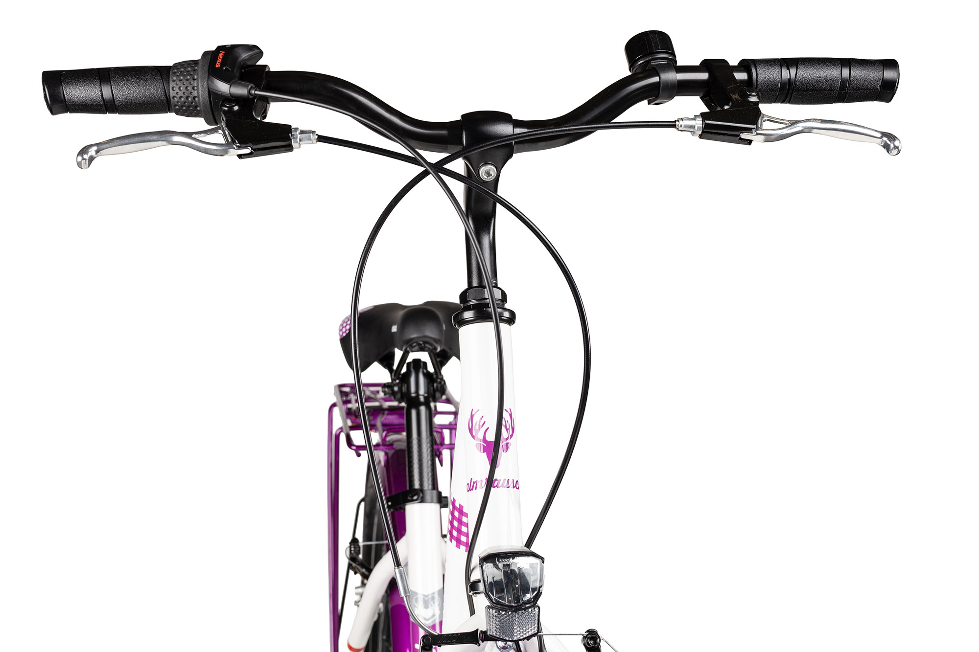 Almrausch GLÜCK 3 24 Nexus 34 cm | shimmerwhite violet grey
