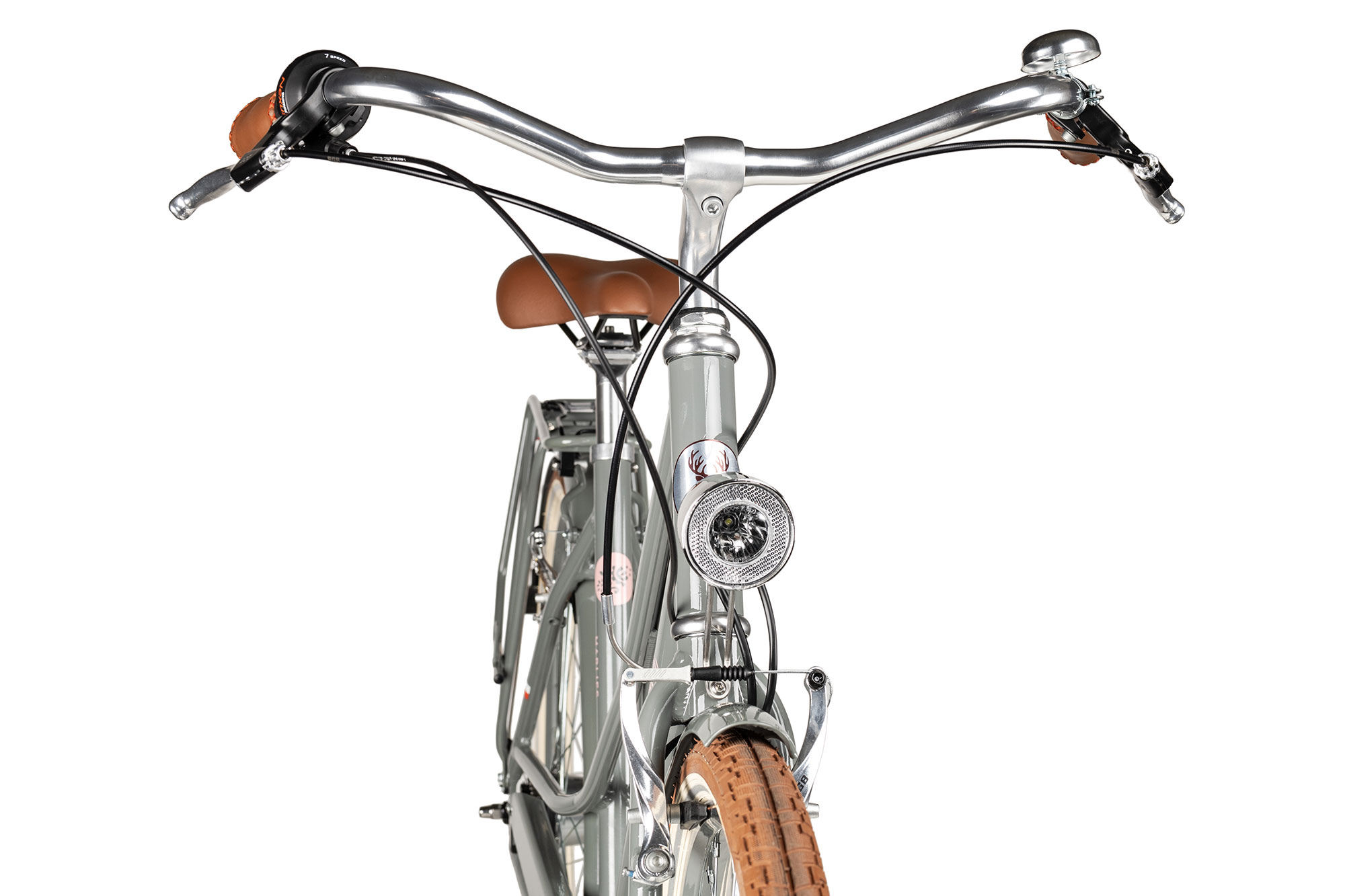 Almrausch Marlies 7 50 cm | warmgrey/brown
