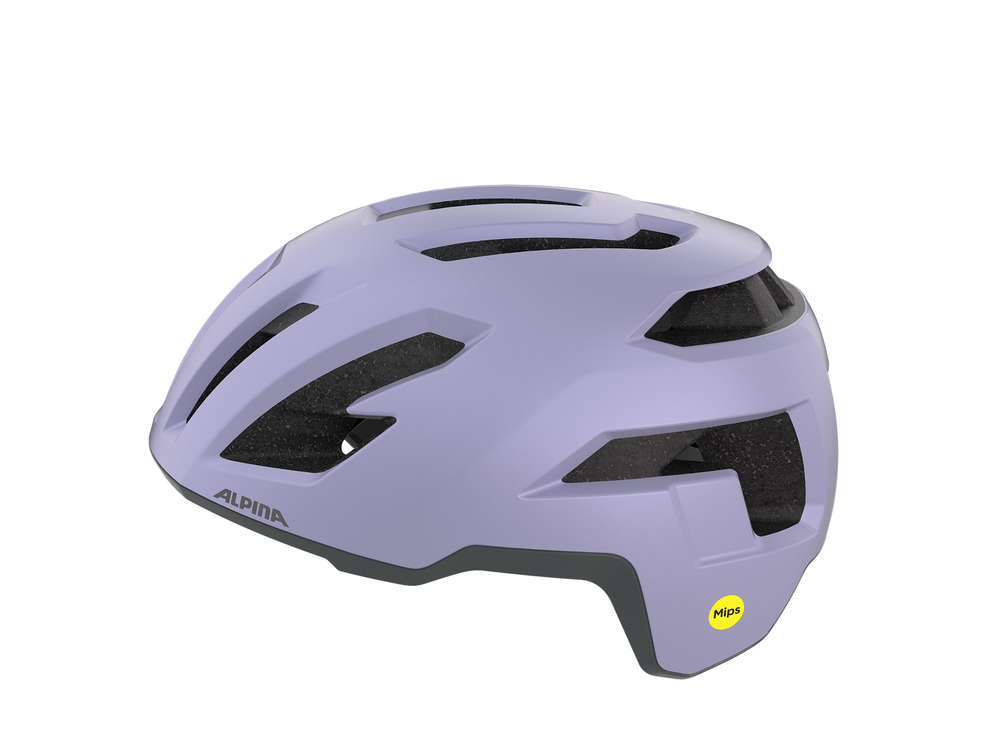 Alpina Taunus Gravel MIPS Helm 52-56 cm | lilac