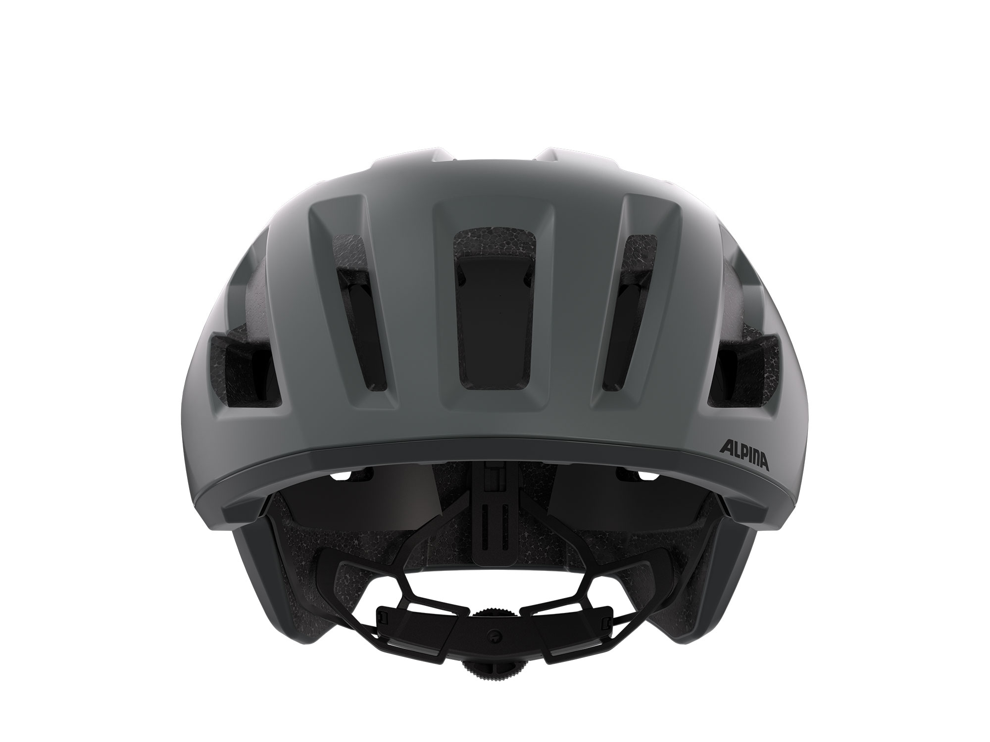 Alpina Taunus Gravel MIPS Helm 52-56 cm | midnight grey matt