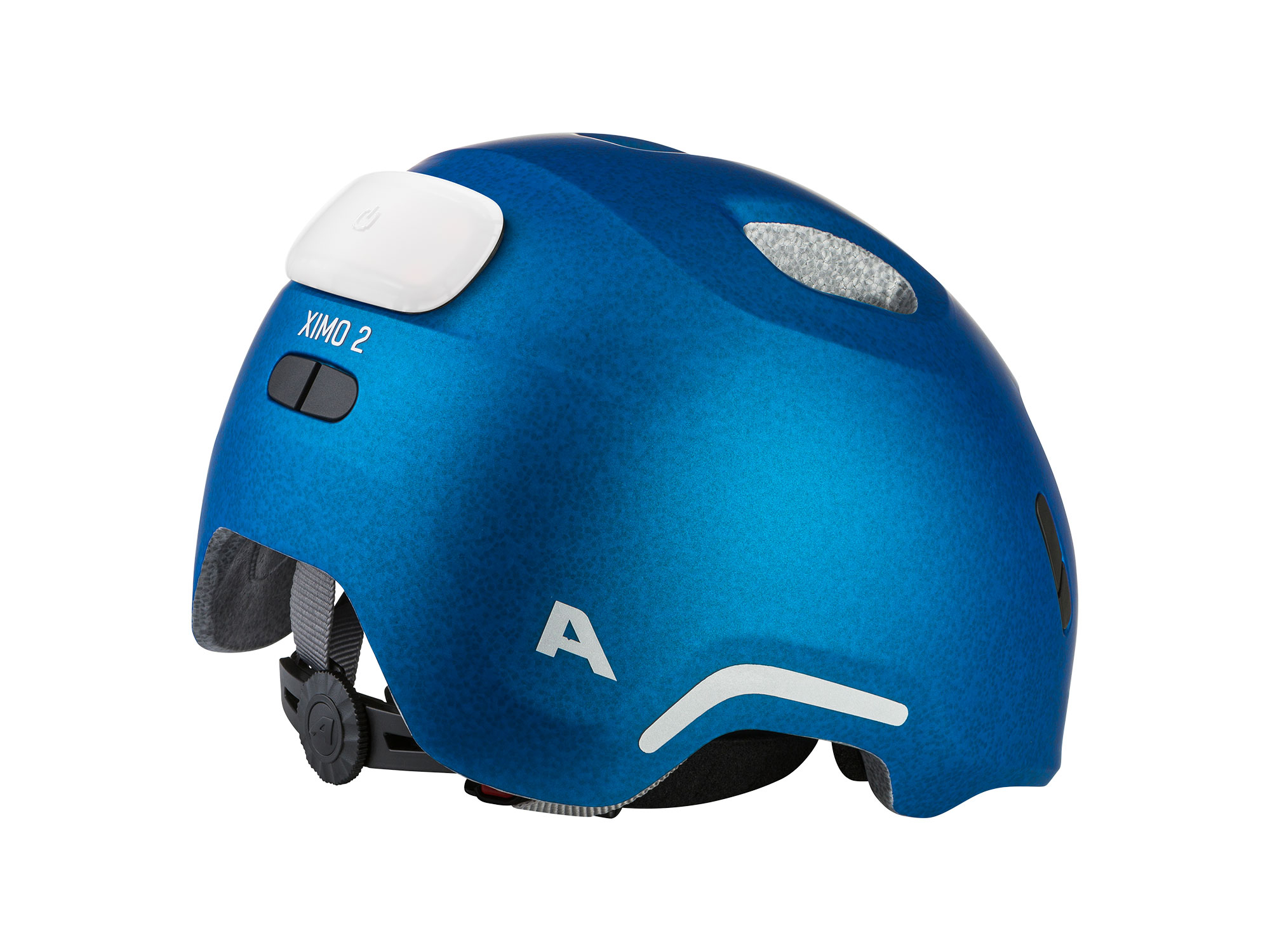 Alpina Ximo 2 Flash Helm 47-51 cm | blue matt